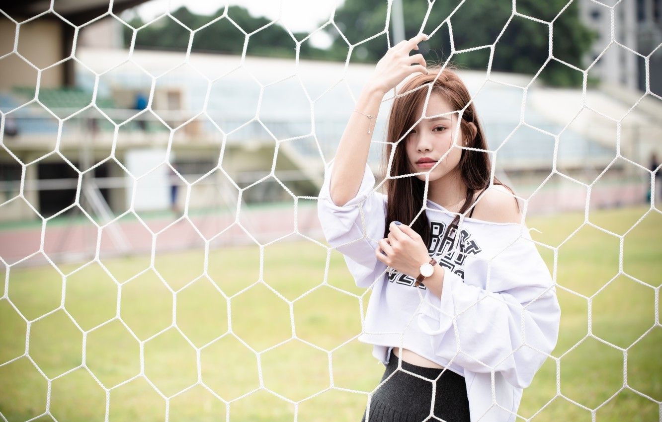 Wallpaper girl, woman, asian, cute image for desktop, section девушки