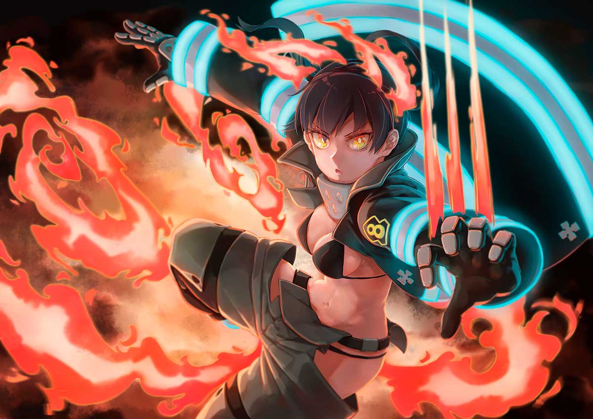 Recuerda que no habrá “Fire Force” hasta el 11 de octubre