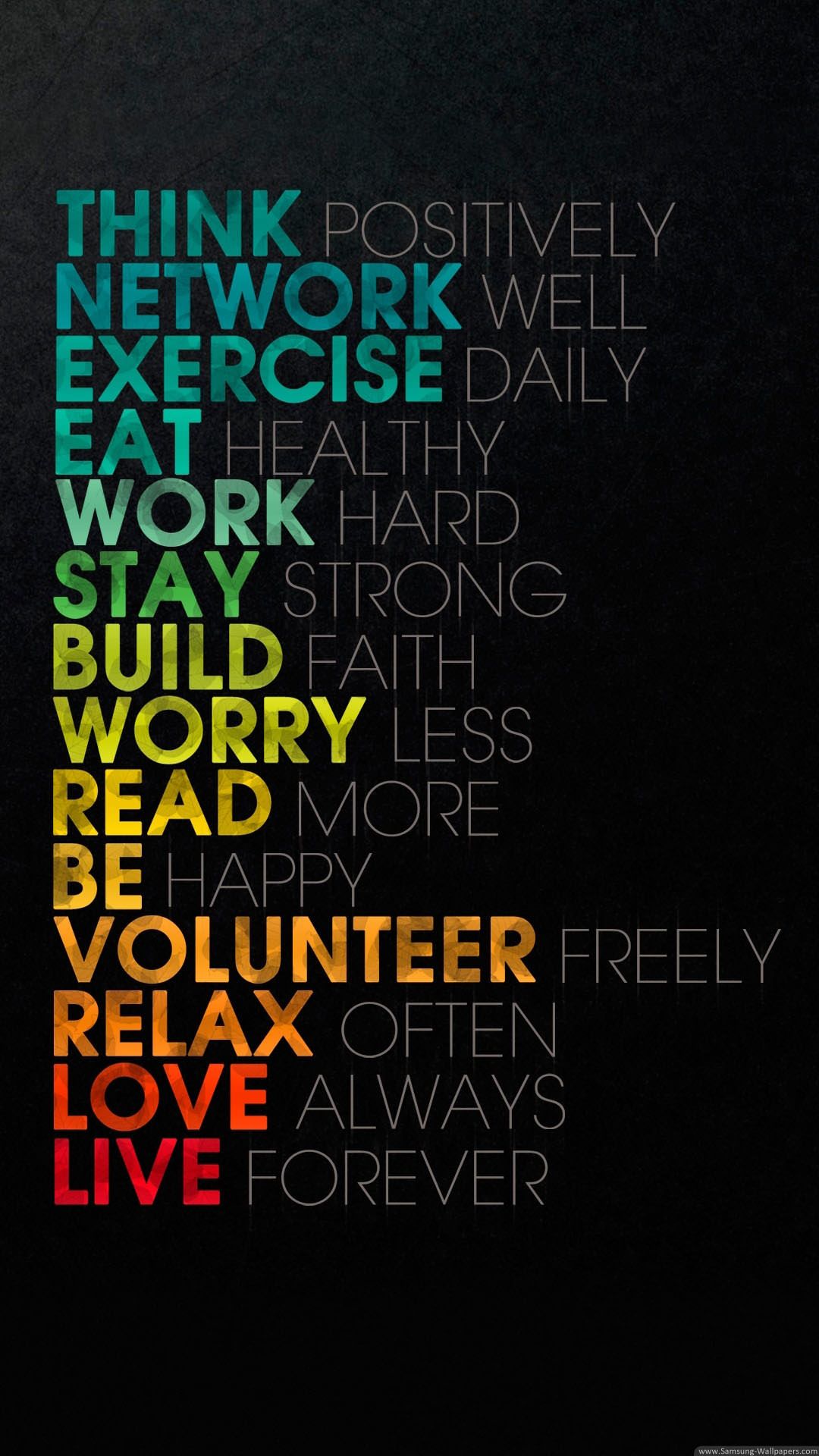 Text Wallpaper. Free Background Download For Android, Desktop. Positive quotes, Motivational quotes wallpaper, Quote iphone