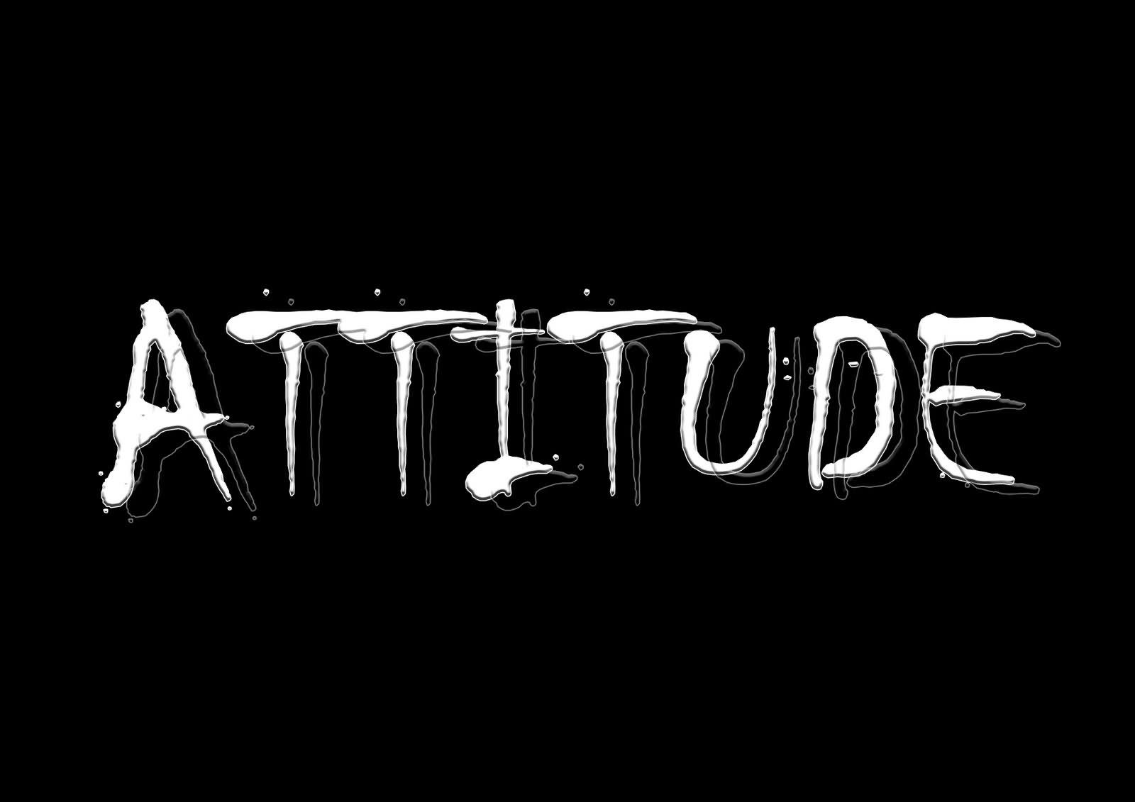 Free download Wallpaper with texts about Attitude [1600x1131]