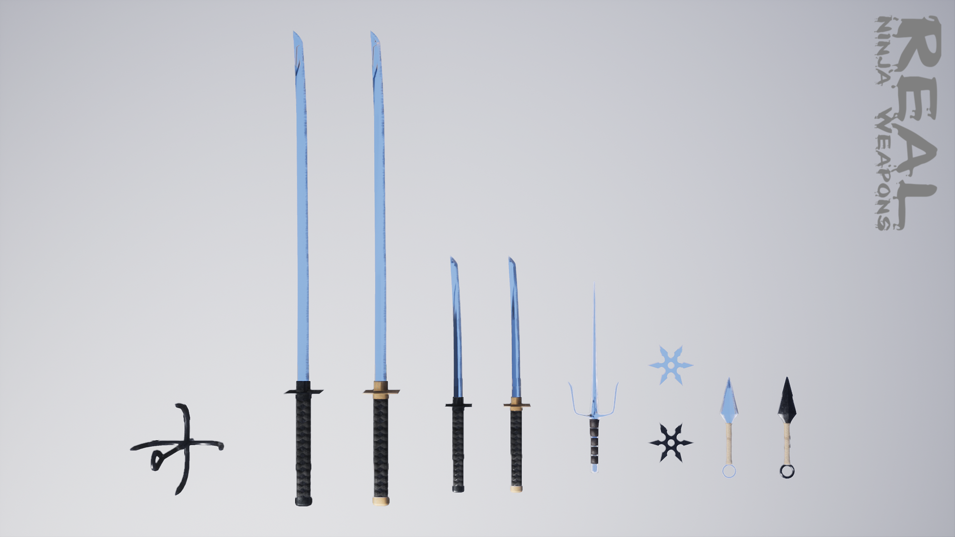Real Ninja Weapons, 제작자 3DVFX, 카테고리 Weapons 마켓플레이스
