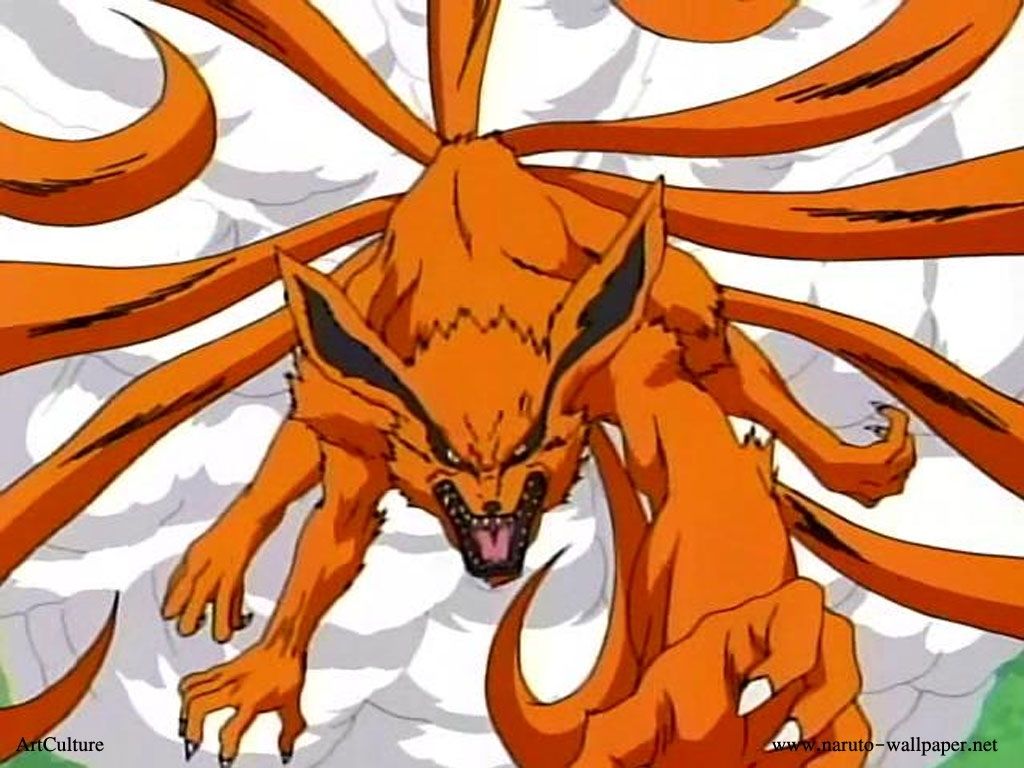 Free download Wallpaper Nine Tailed Fox Demon Naruto 1438 Anime