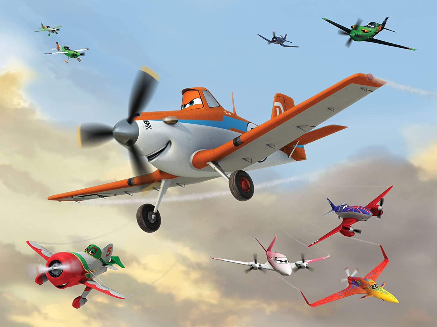 Disney Planes Dusty Crophopper Wallpaper: Amazon.ca: Home & Kitchen