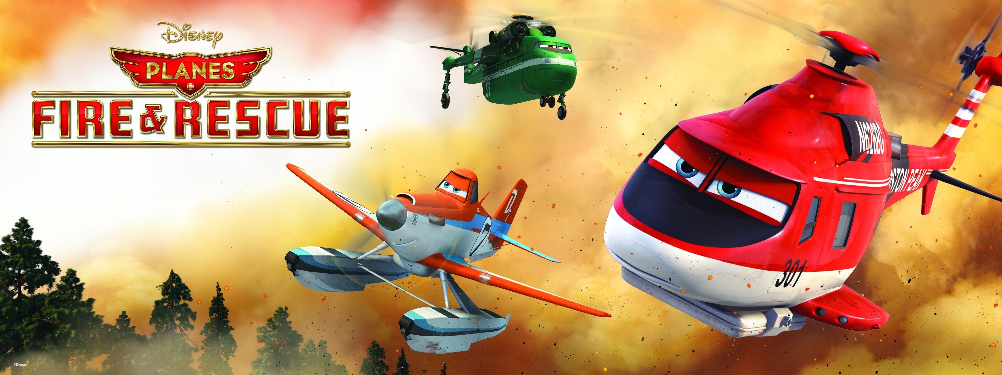 PLANES Fire Rescue animation aircraft airplane comedy family 1pfr