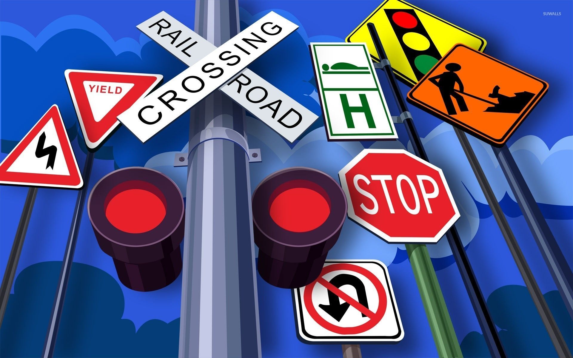 Traffic Signs Wallpaper Free Traffic Signs Background