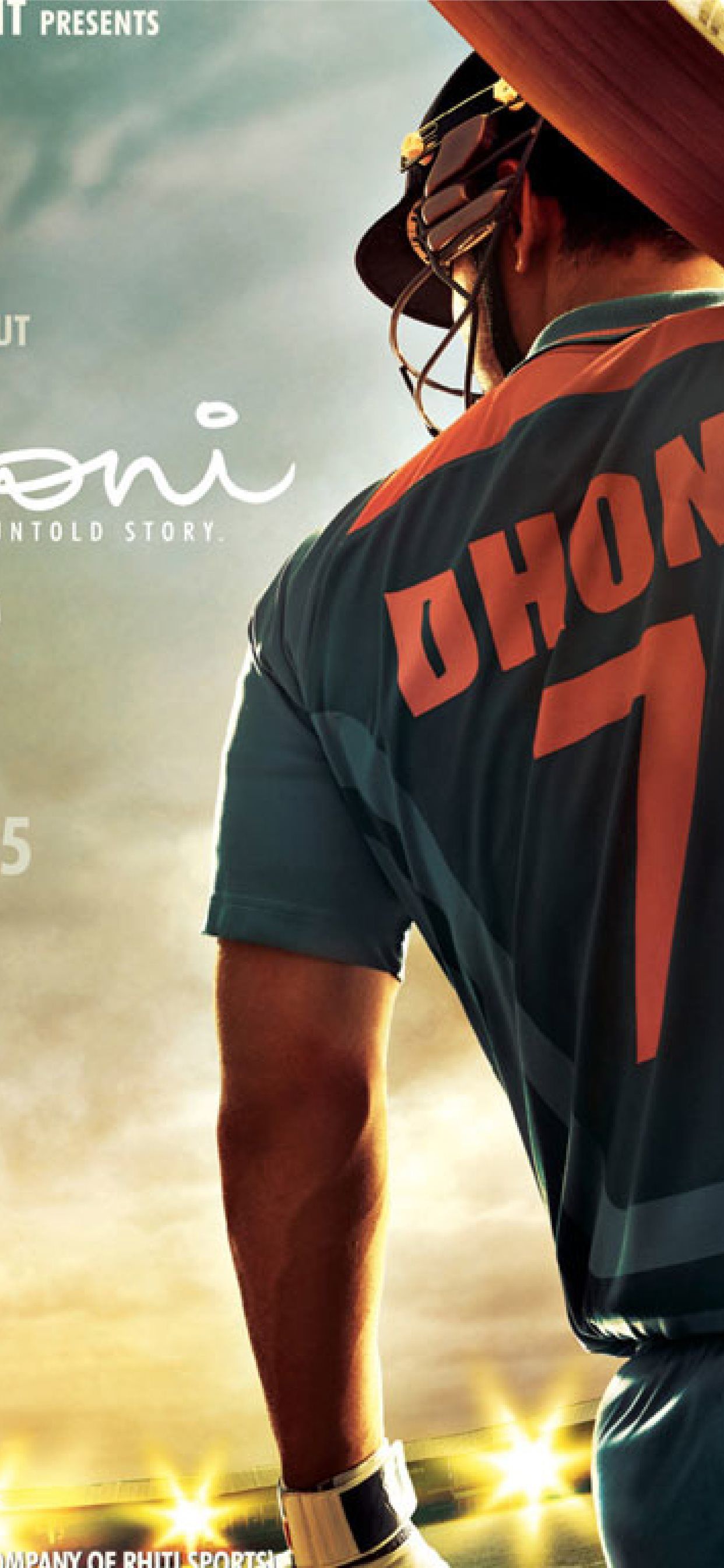 MS Dhoni Untold Story Poster Sony Xperia X XZ Z5 P. iPhone
