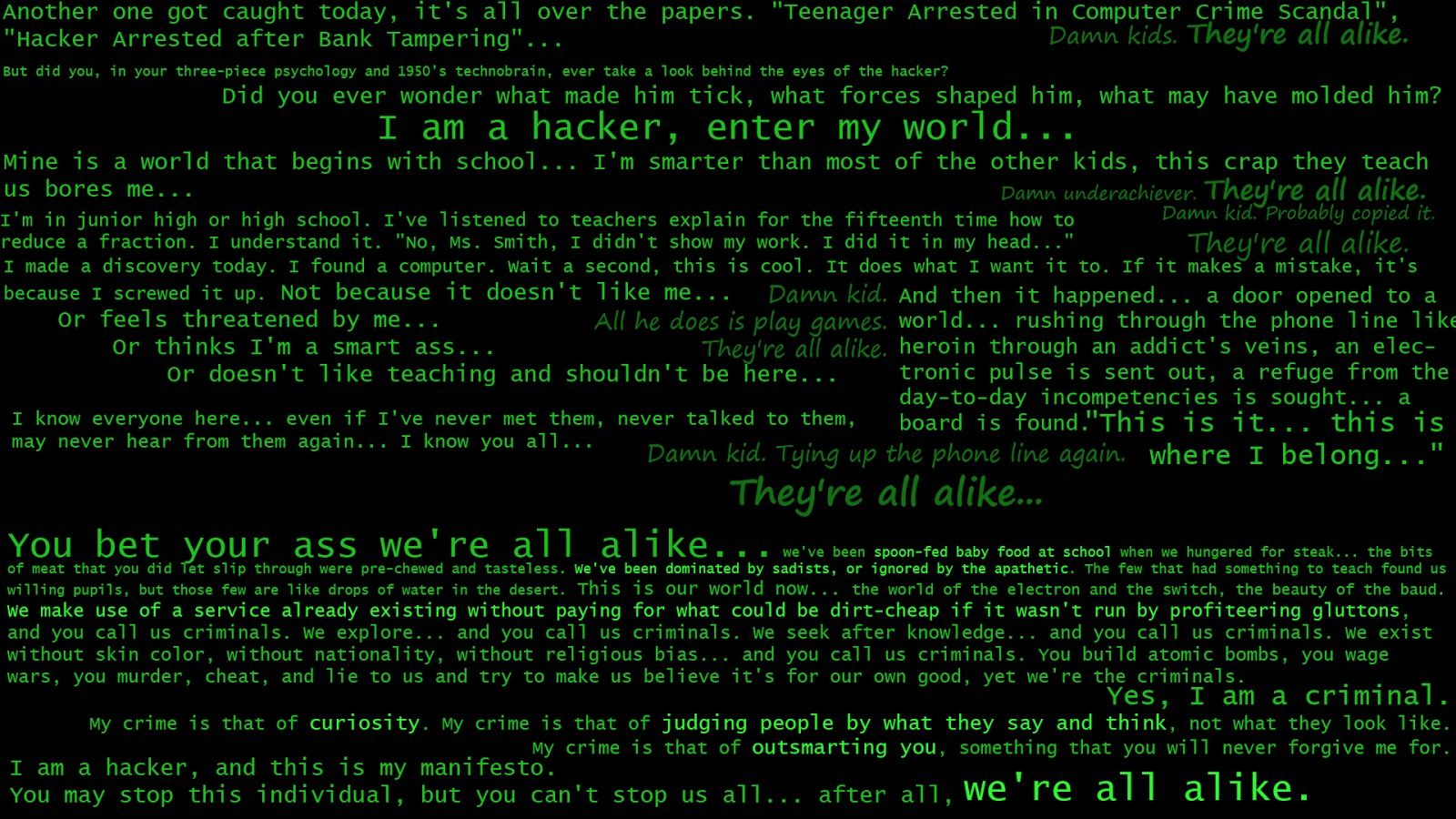 Quotes About Hackers. QuotesGram