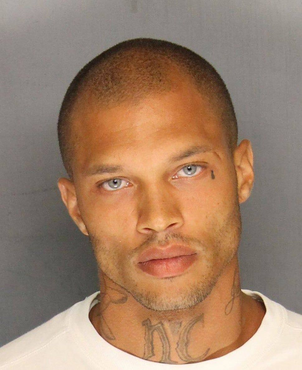 Remember 'Hot Mugshot Guy'? Check Out His First Modeling Photo