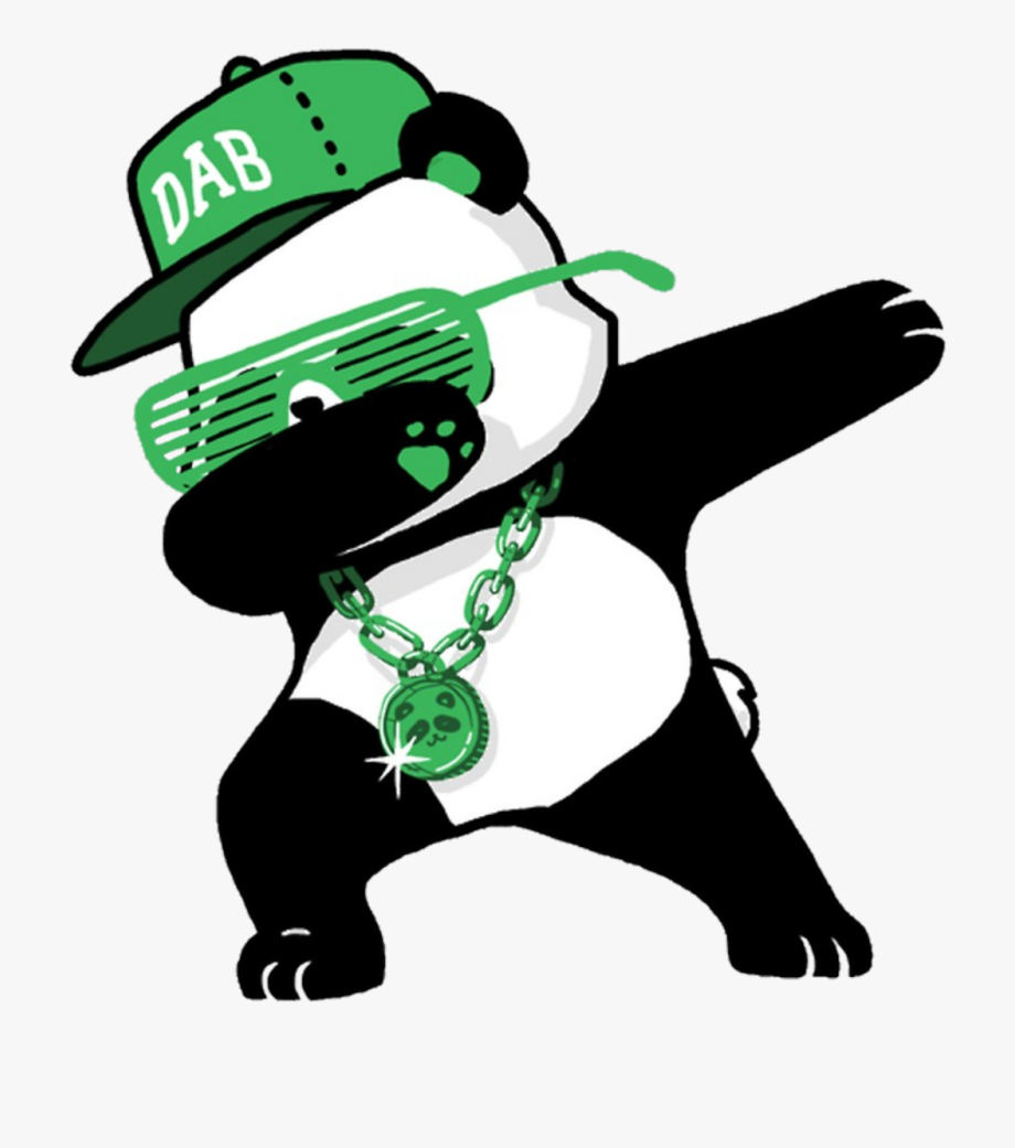 Leprechaun Clipart Dabbing Panda, Transparent Cartoon