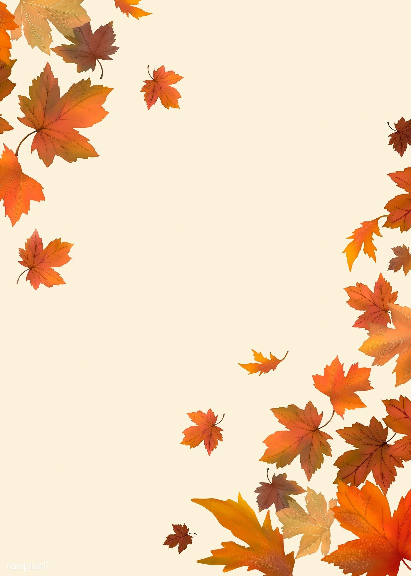 Download premium illustration of Red maple leaf framed background. Maple leaf art, Maple leaf image, Flower background wallpaper