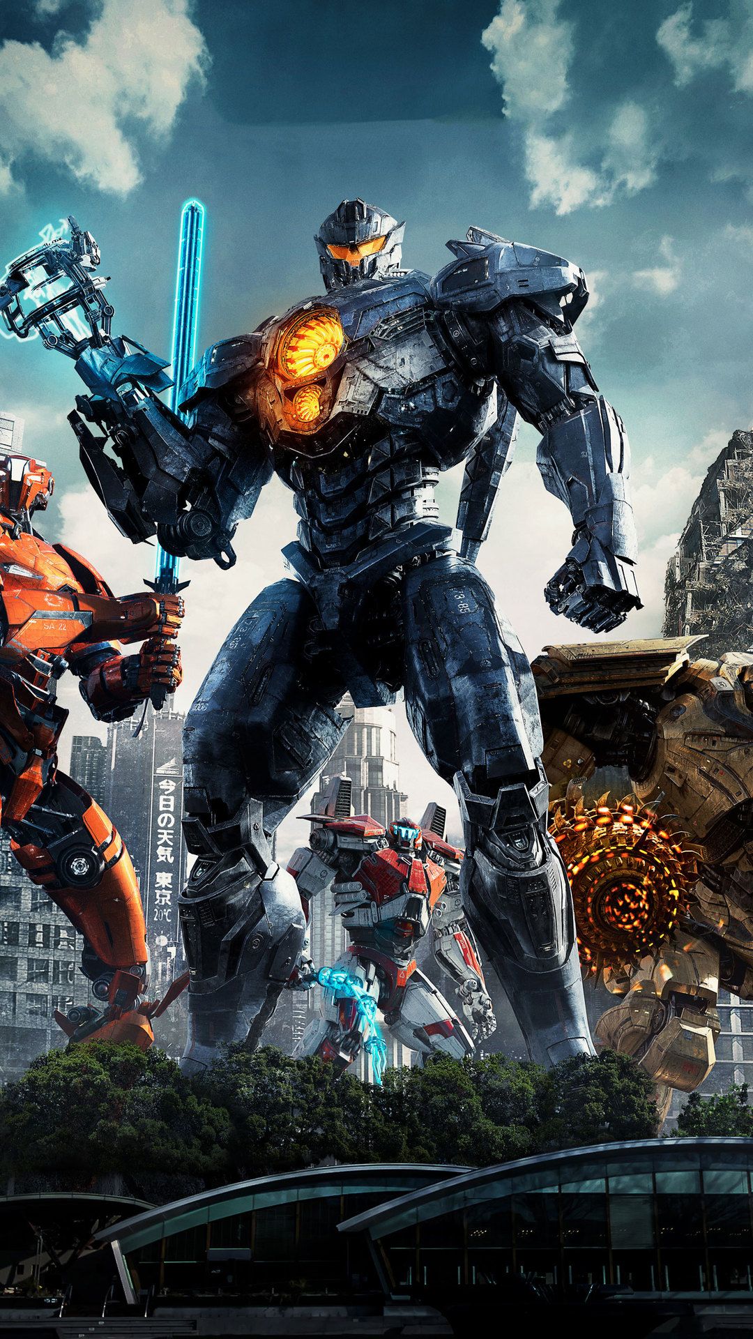 Pacific Rim Uprising poster htc one wallpaper, free and easy to download