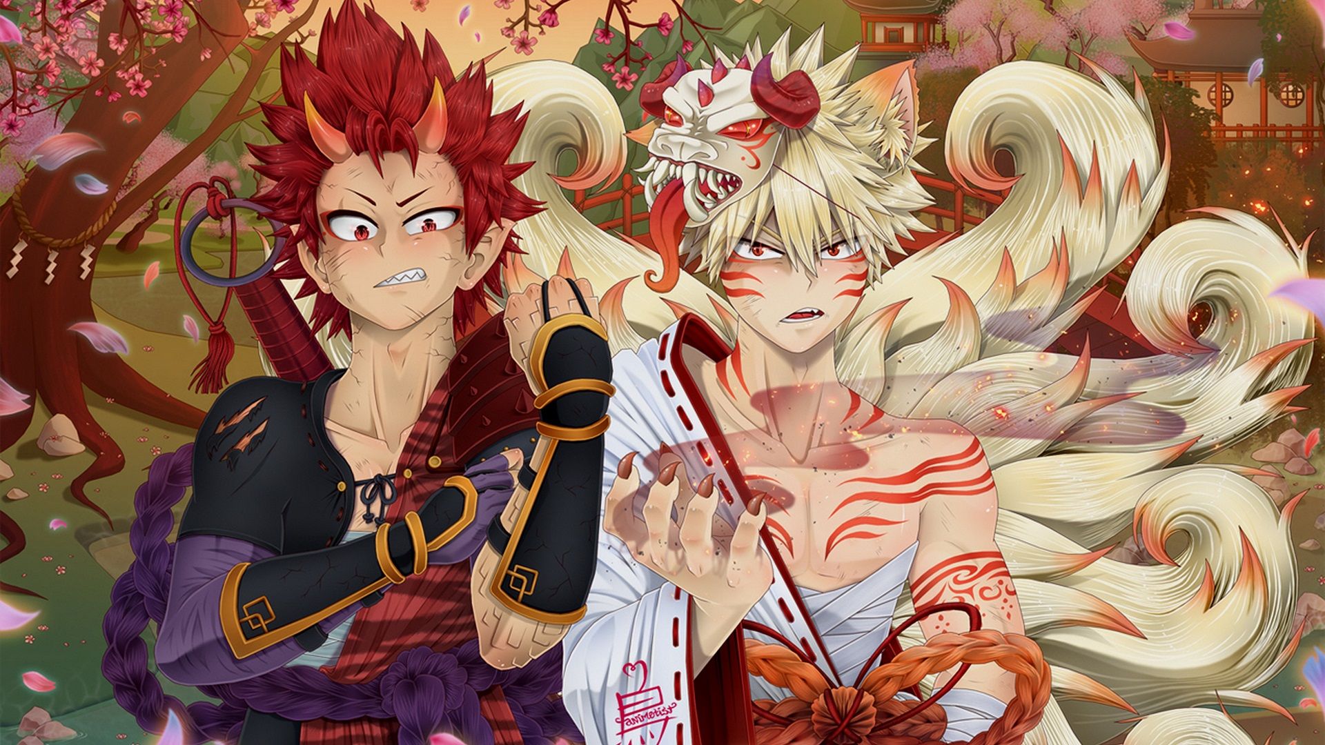 1920x1080 Katsuki Bakugou, Eijiro Kirishima wallpaper JPG. Mocah.org HD Desktop Wallpaper