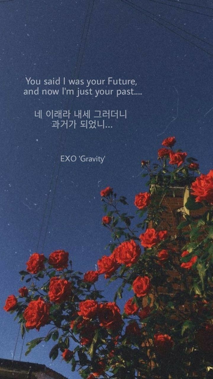 EXO Lyrics Wallpapers - Wallpaper Cave