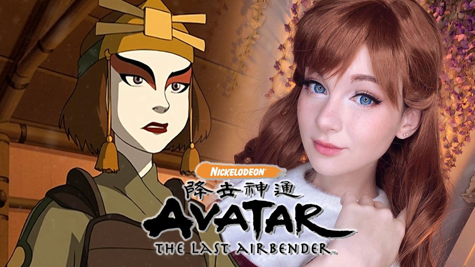 Avatar: The Last Airbender cosplayer leads the Kyoshi Warriors as