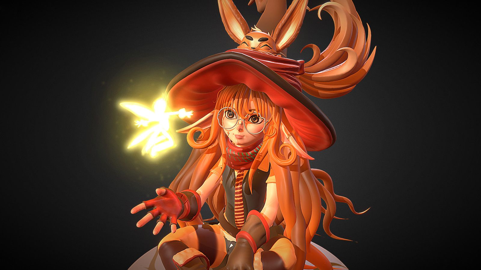 The Autumn Witch (WIP) Old version, Kevin Rivera Martinez
