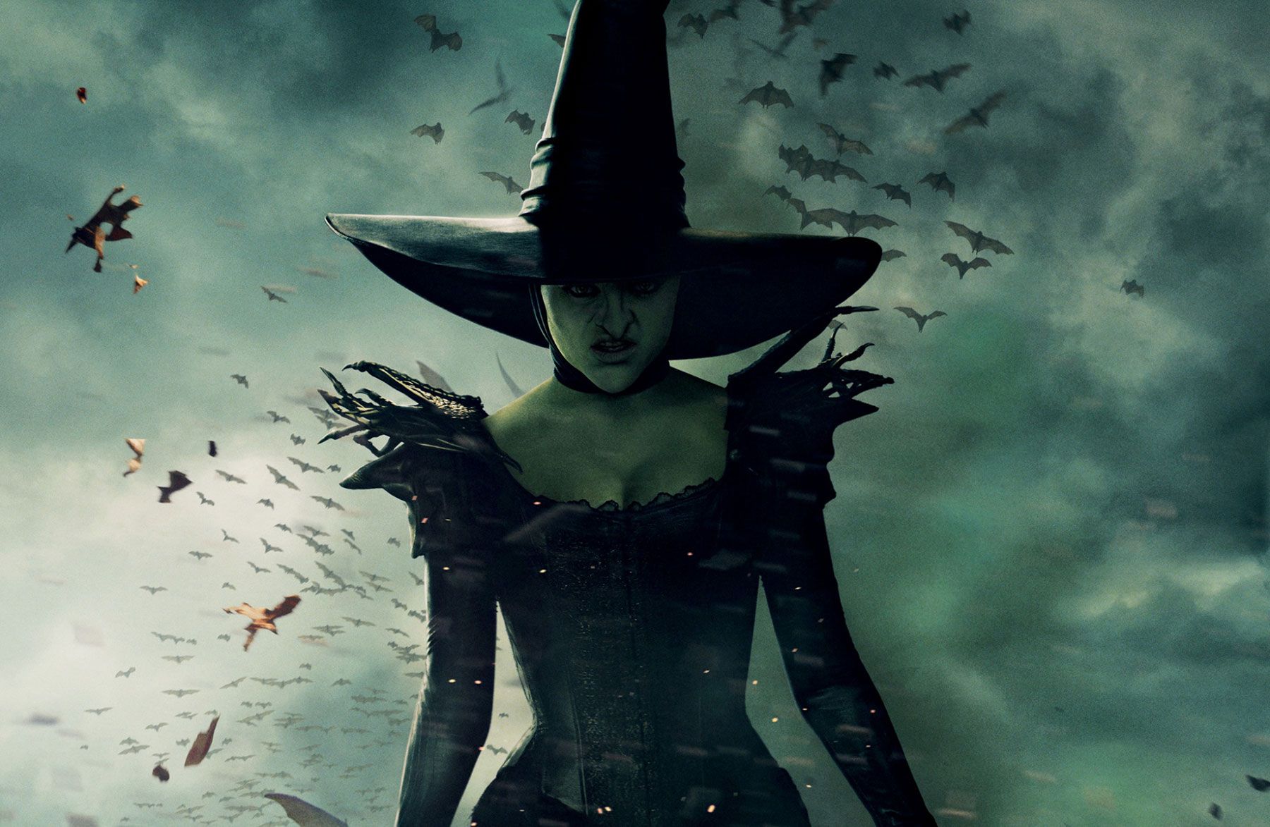 Halloween Witch HD Background Wallpaper 34798 - Baltana