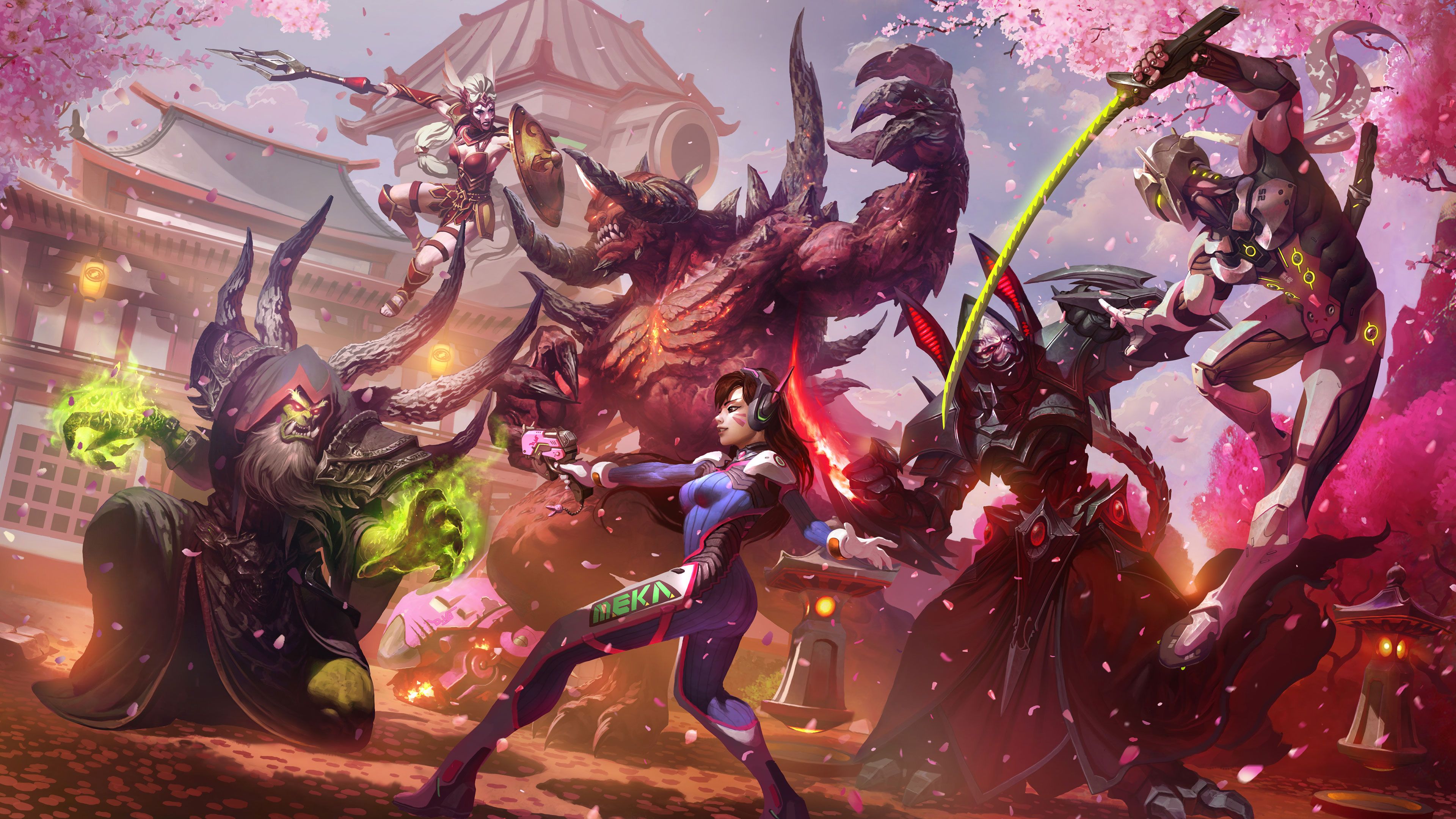Hanamura Heroes of the Storm, HD Games, 4k Wallpaper, Image, Background, Photo and Picture