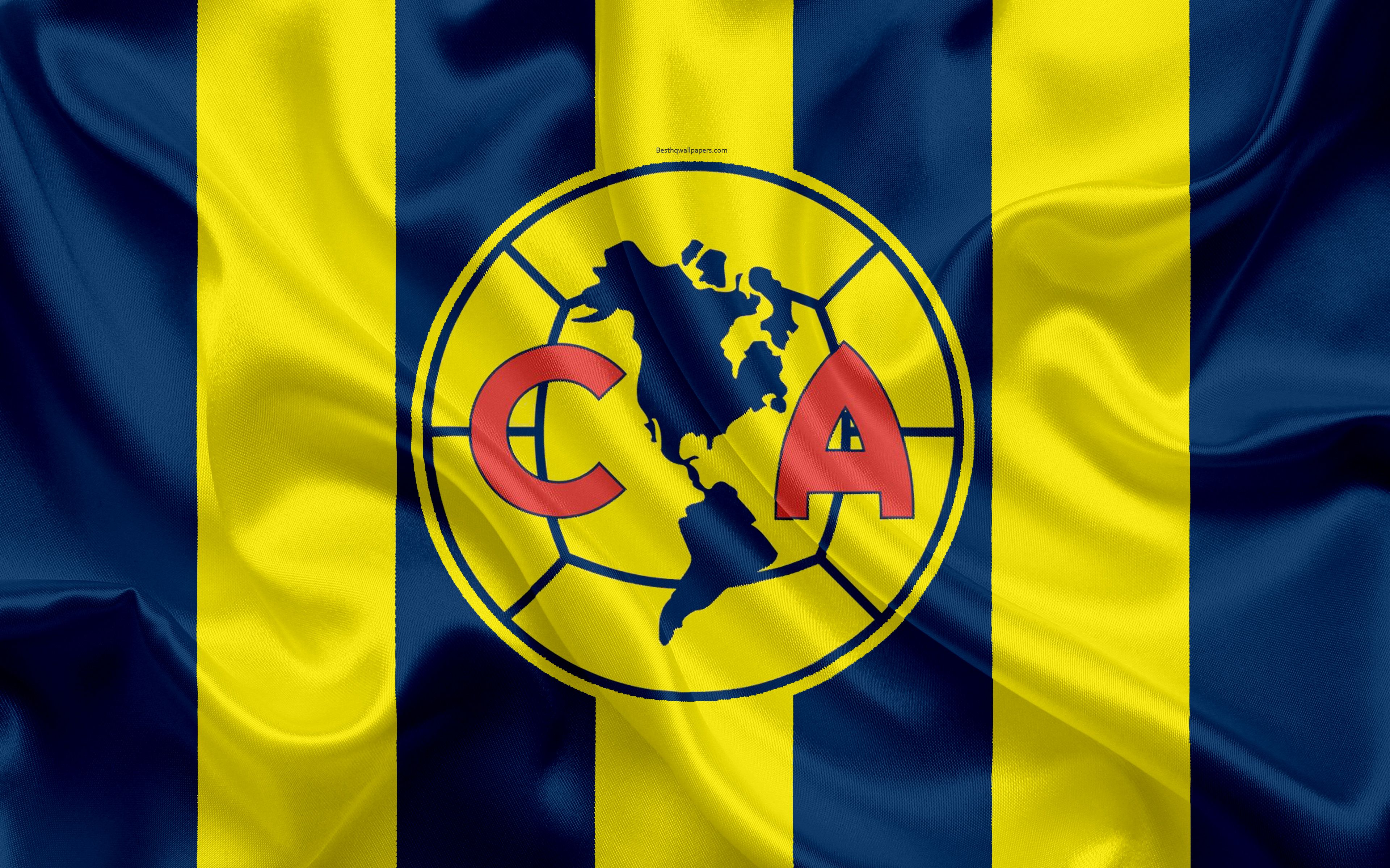 Download wallpaper Club America FC, 4k, Mexican Football Club