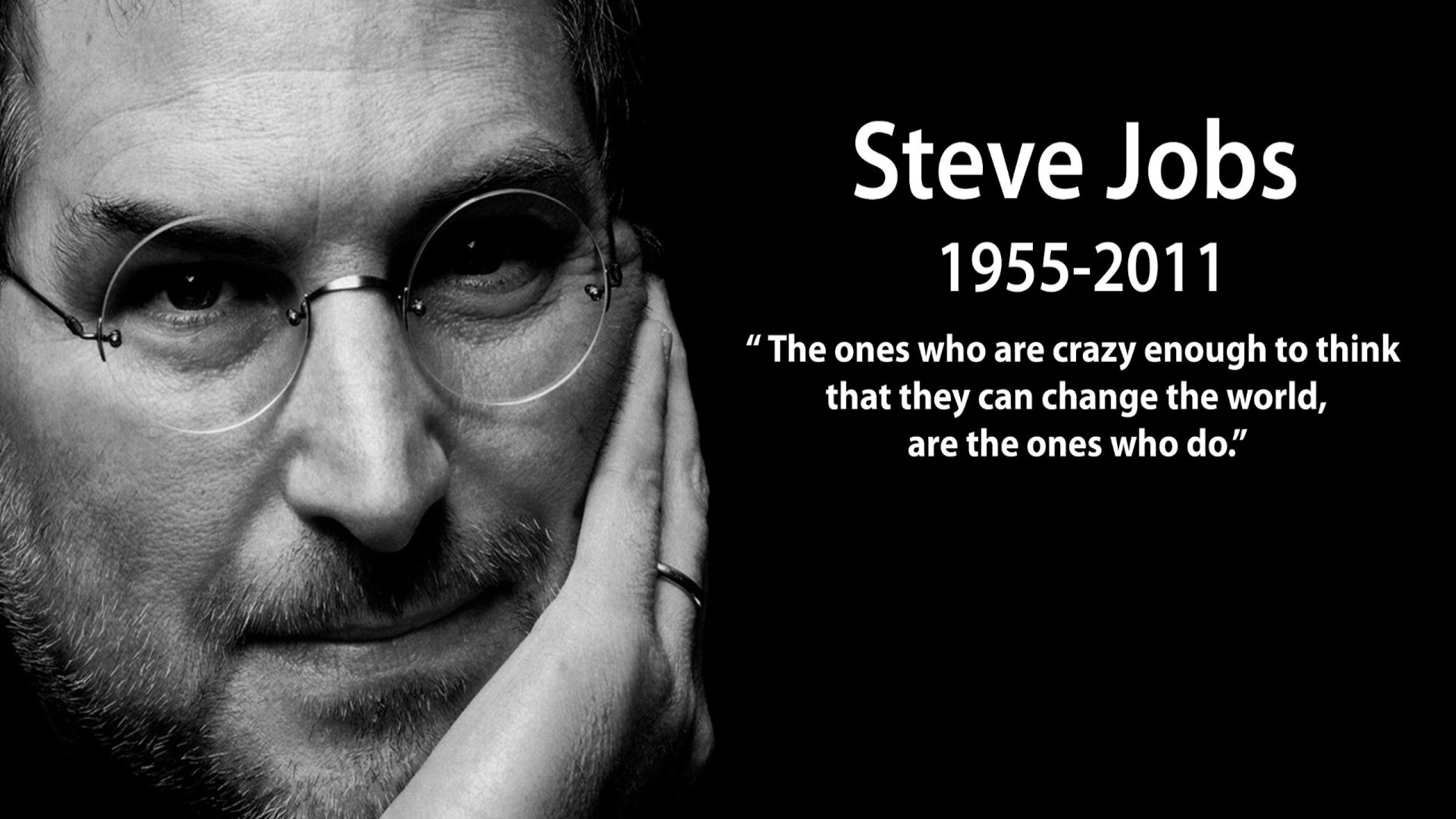 Free download Steve Jobs Quotes Wallpaper QuotesGram 2560x1440