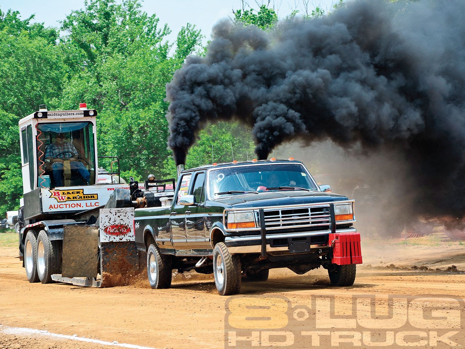 Download Diesel Truck Black Coal Smoke Mud Road Wallpaper  Wallpaperscom