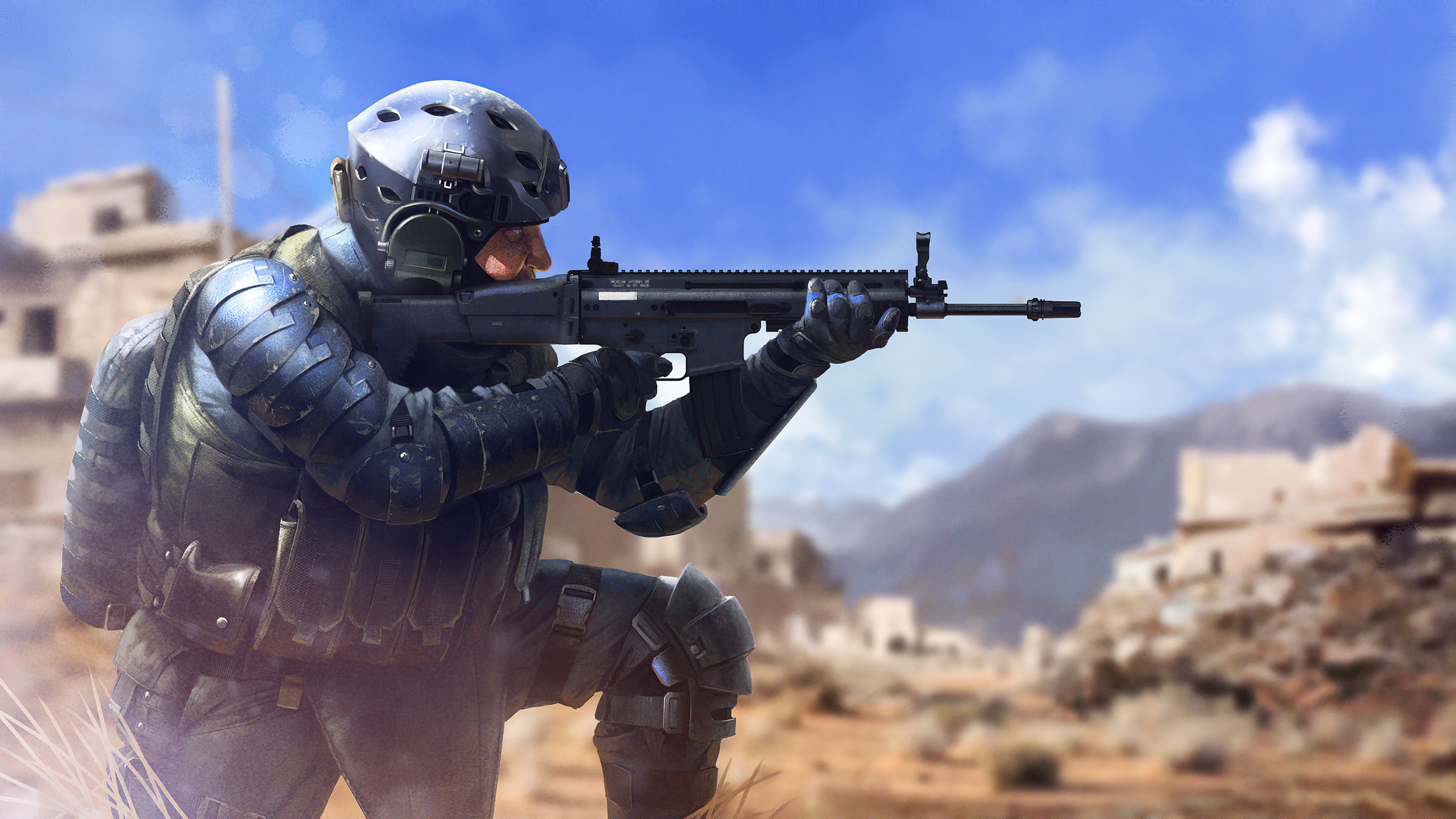 Police Swat 4k Wallpaper, HD Artist