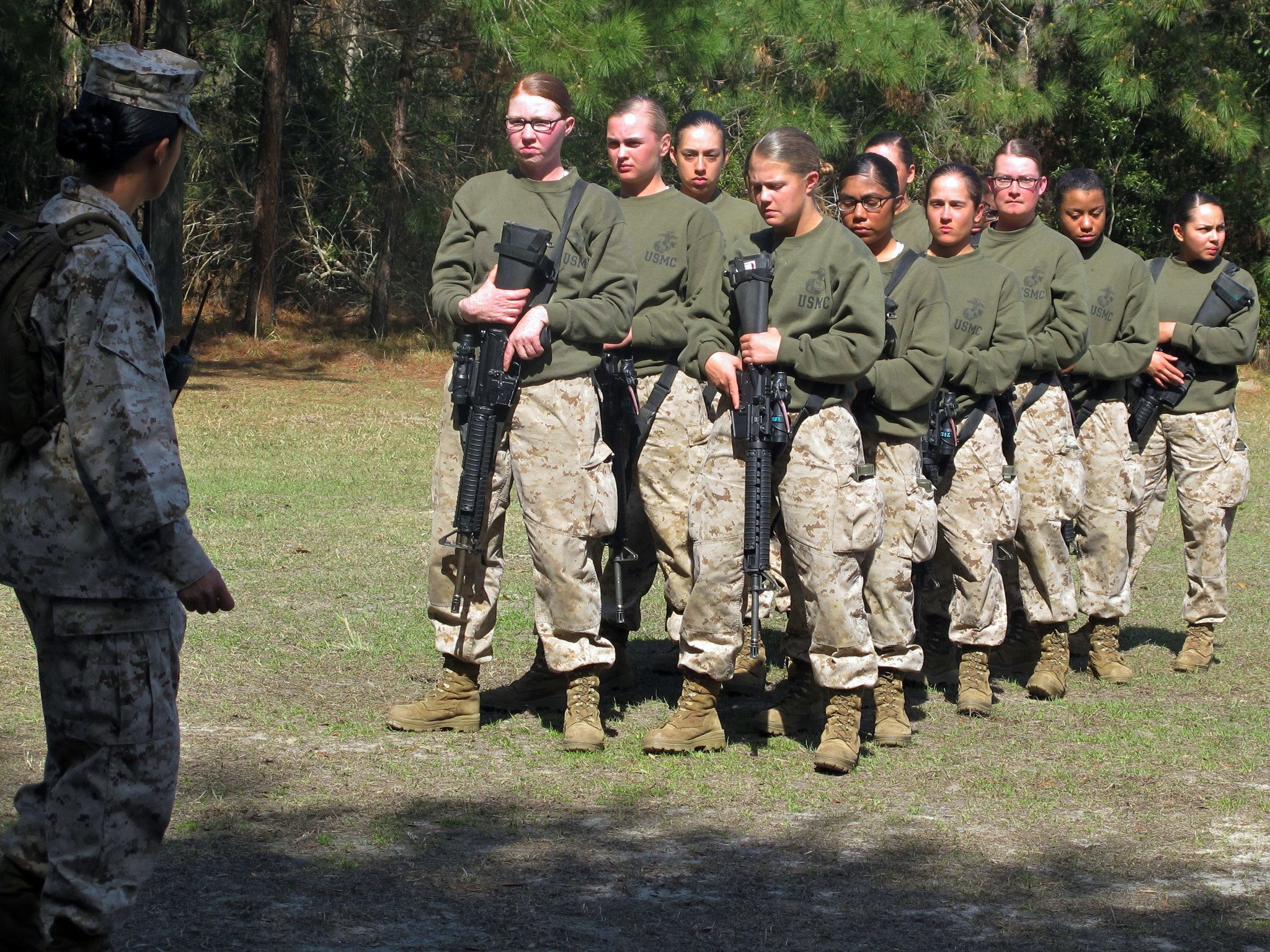 Marines to Integrate Female and Male Training Battalions for First