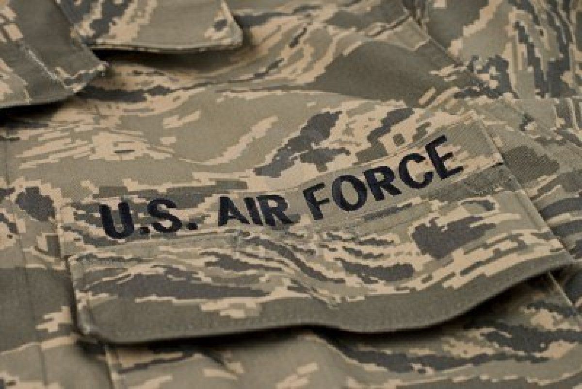 Shot Of A US Air Force Camo Uniform. Royalty Free , Picture, Image And graphy. Image 4596558