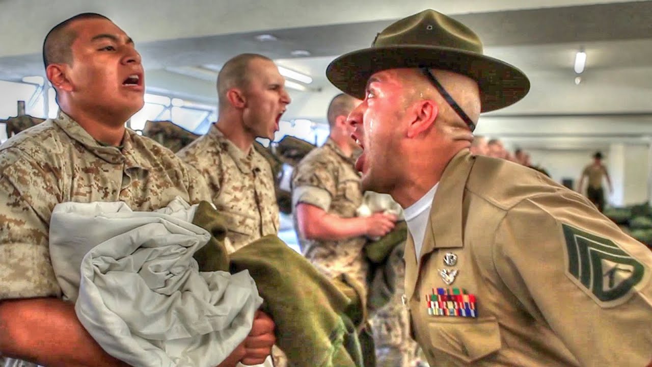 Drill Instructor Gives EPIC Speech