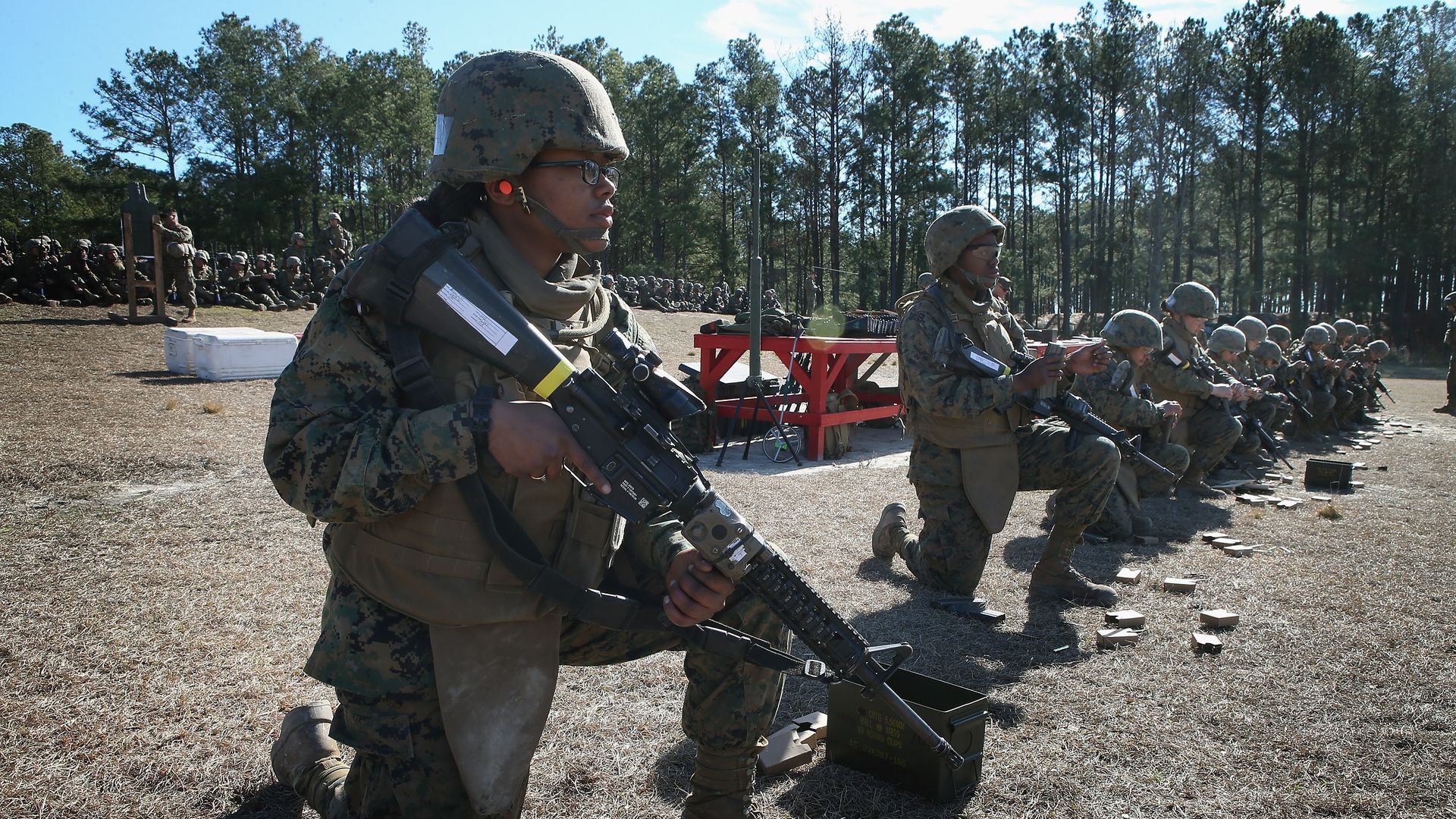 Marine boot camp will integrate men and women for first time