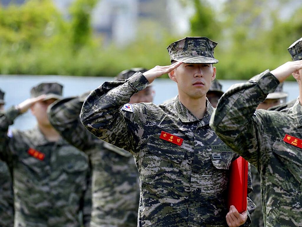 Tottenham's Son Heung Min Enjoyed 'tough' Military Service