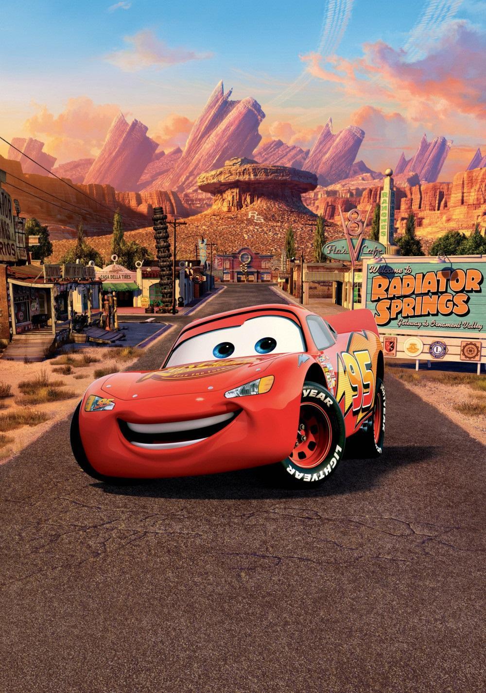 Cars Lightning McQueen Poster