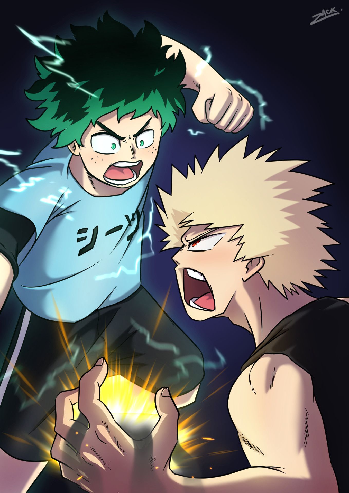 Deku vs Kacchan, Zack Chua