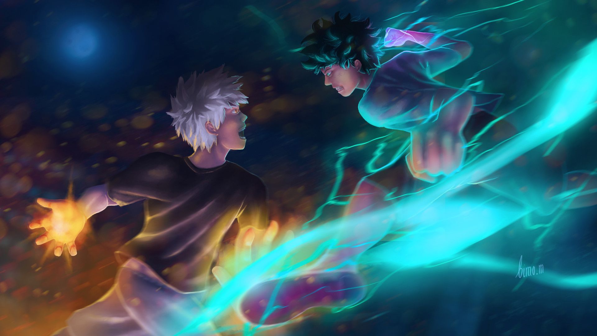 Deku Vs Bakugo Wallpapers - Wallpaper Cave