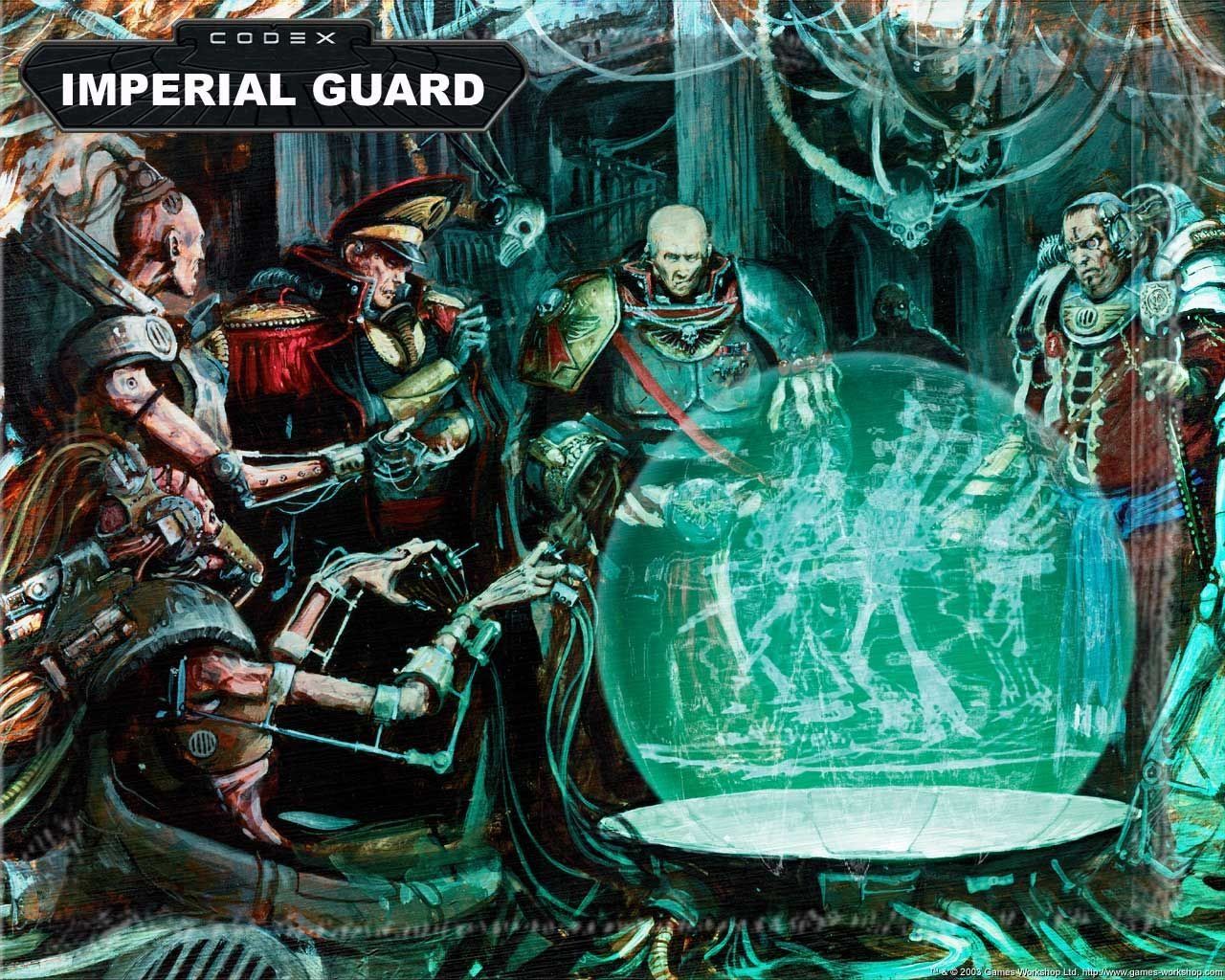Wallpaper Warhammer 40000 Imperial Guard Games