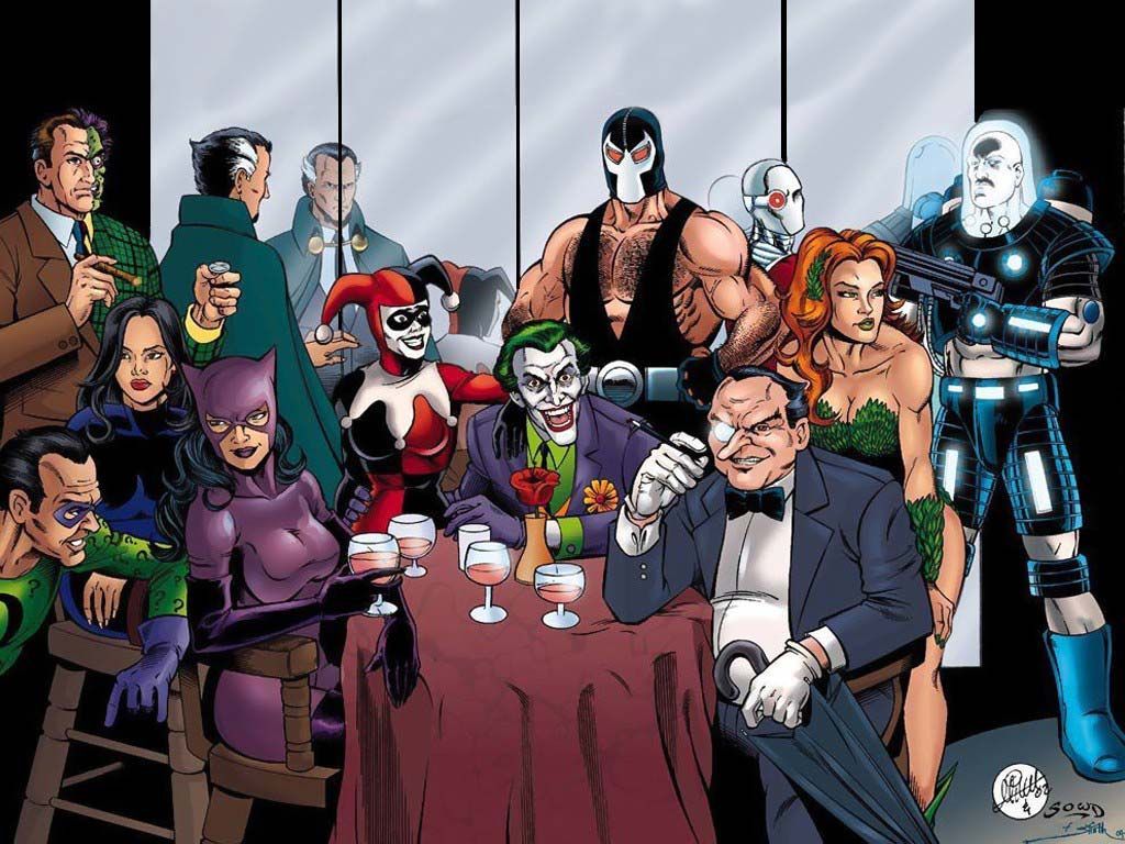Batman Villains Wallpaper