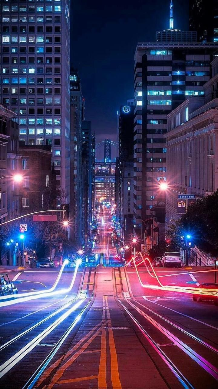 Street. City. Travel. iPhone. Android. Wallpaper. City wallpaper, Night photography, City photography