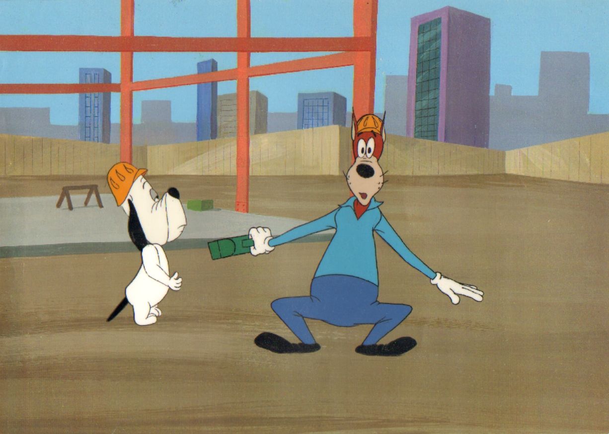 Droopy Animation Production Cel Classics Photo 24422985