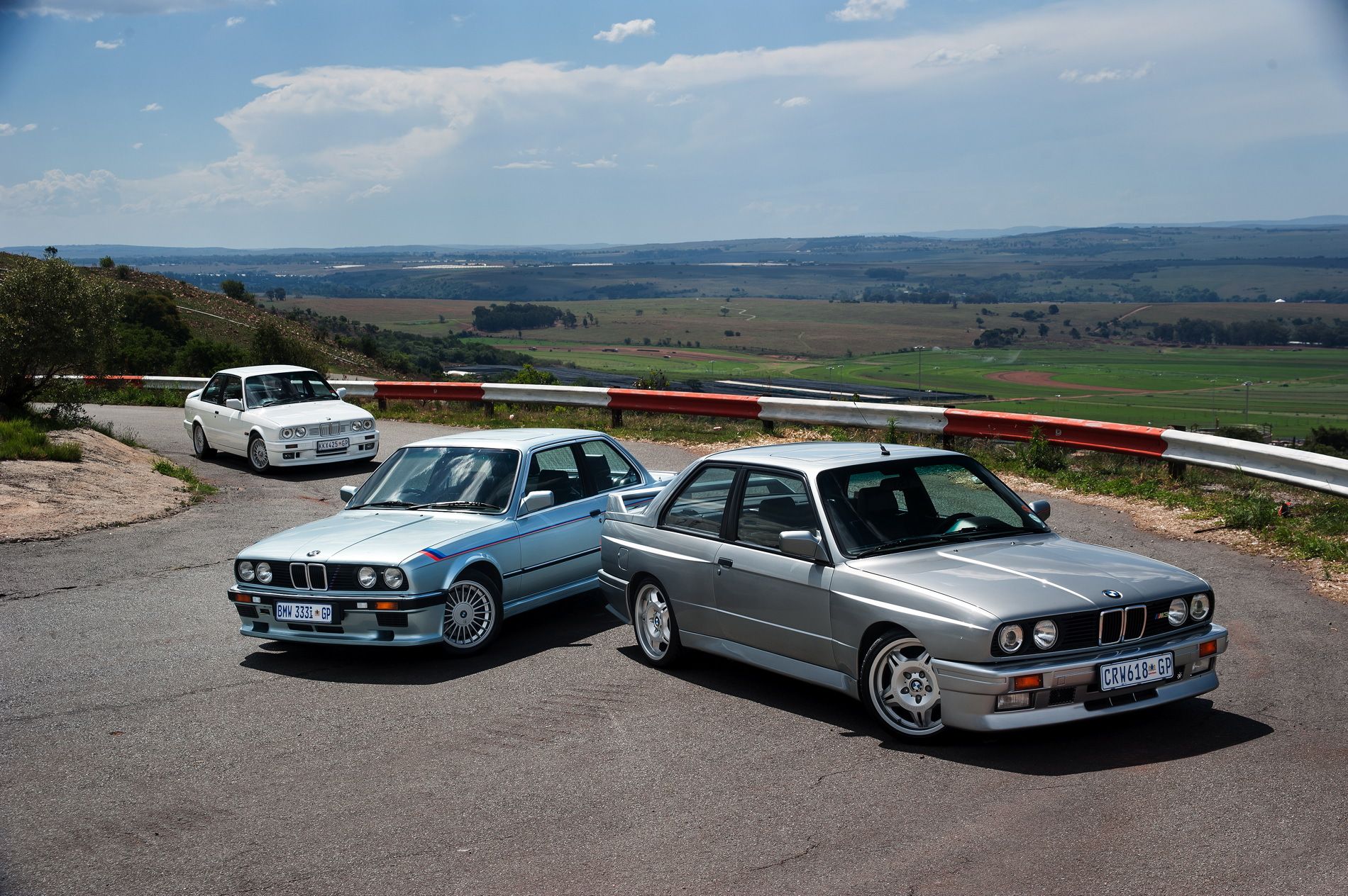 Three of the Best M3 versus E30 333i and E30 325iS