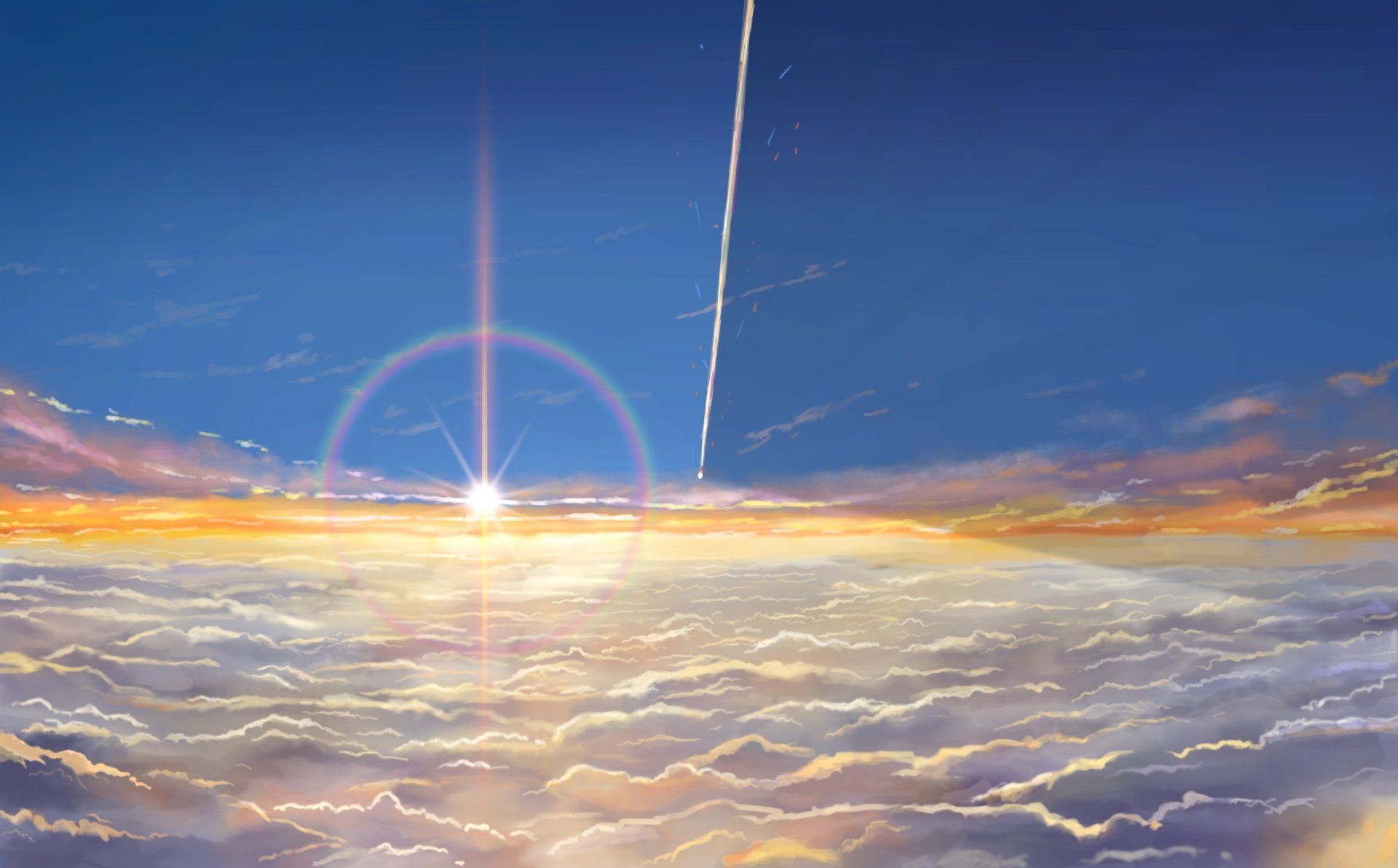 Anime Your Name. Kimi No Na Wa. Wallpaper. Gambar manga, Gambar