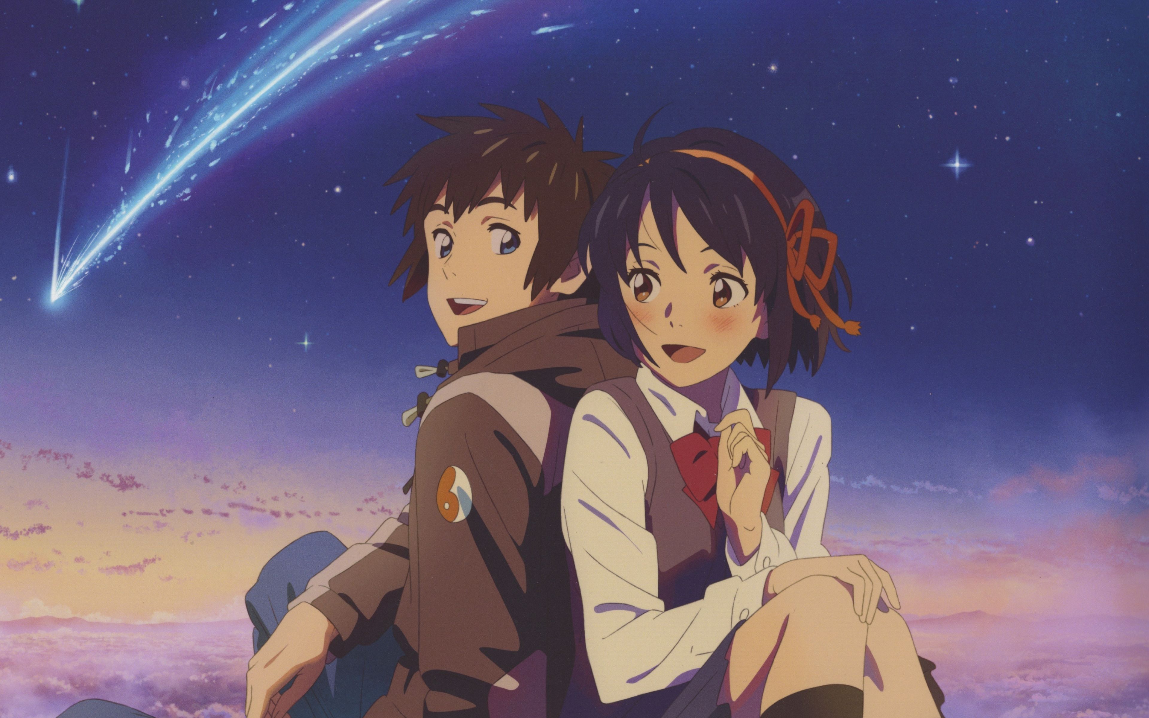 Cute Couple, Mitsuha Miyamizu, Taki Tachibana, Kimi Name