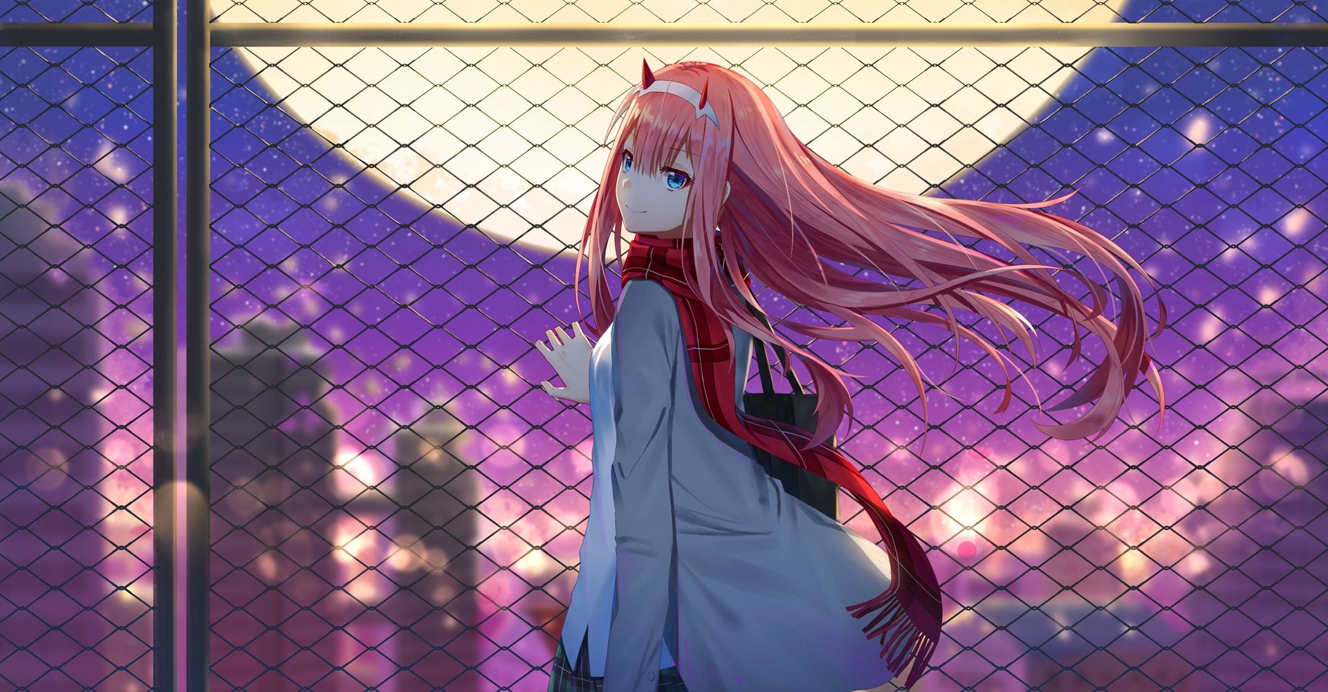 Zero Two Darling In The Franxx 1366x768 Resolution HD 4k Wallpaper, Image, Background, Photo and Picture
