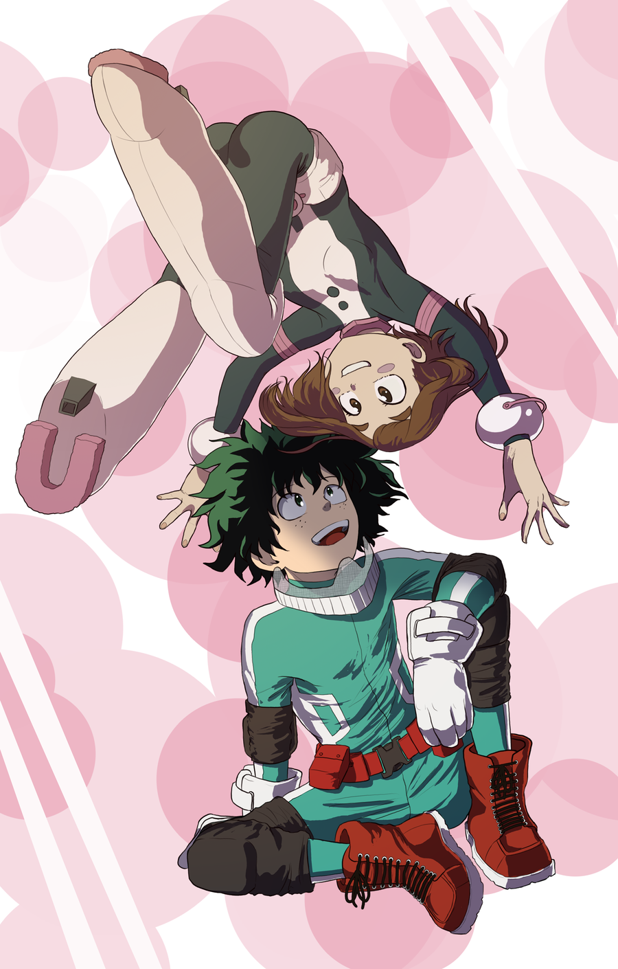 Uraraka And Deku