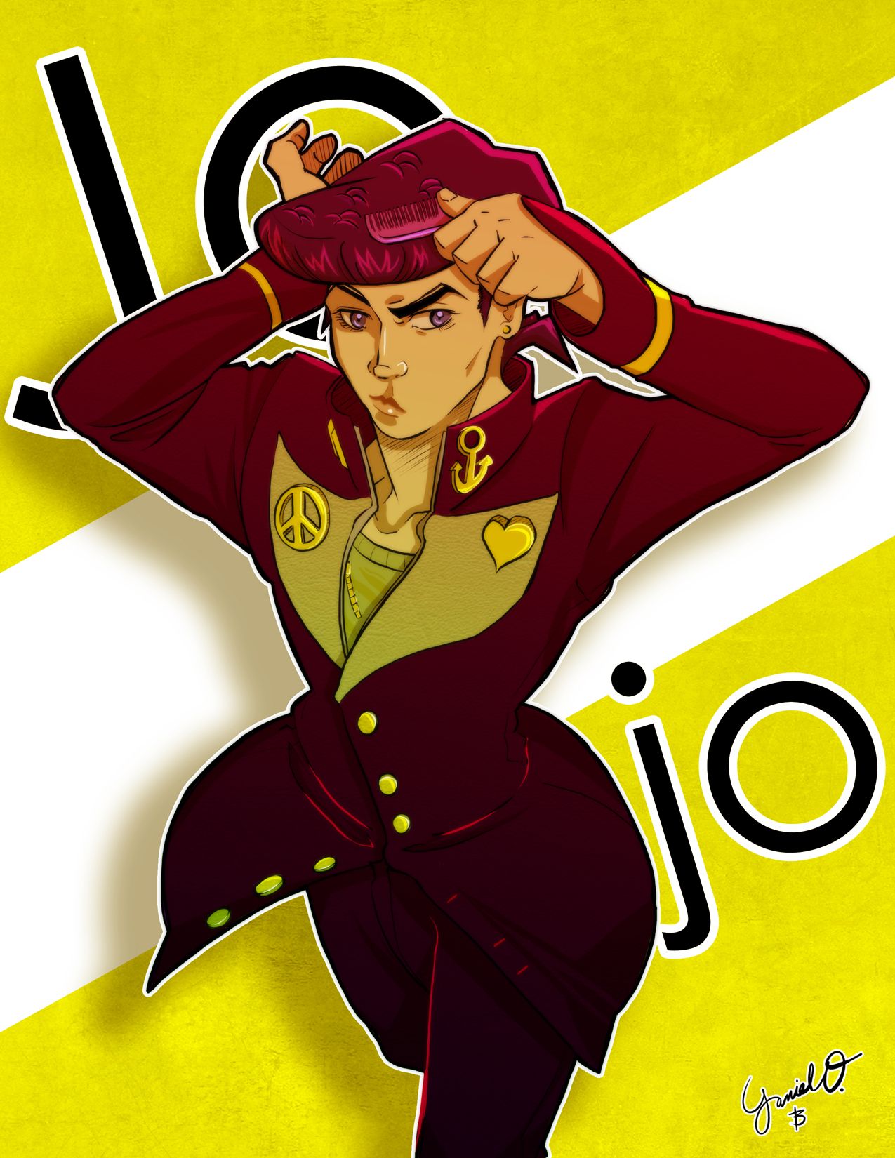 Josuke Wallpaper. Josuke vs Kira