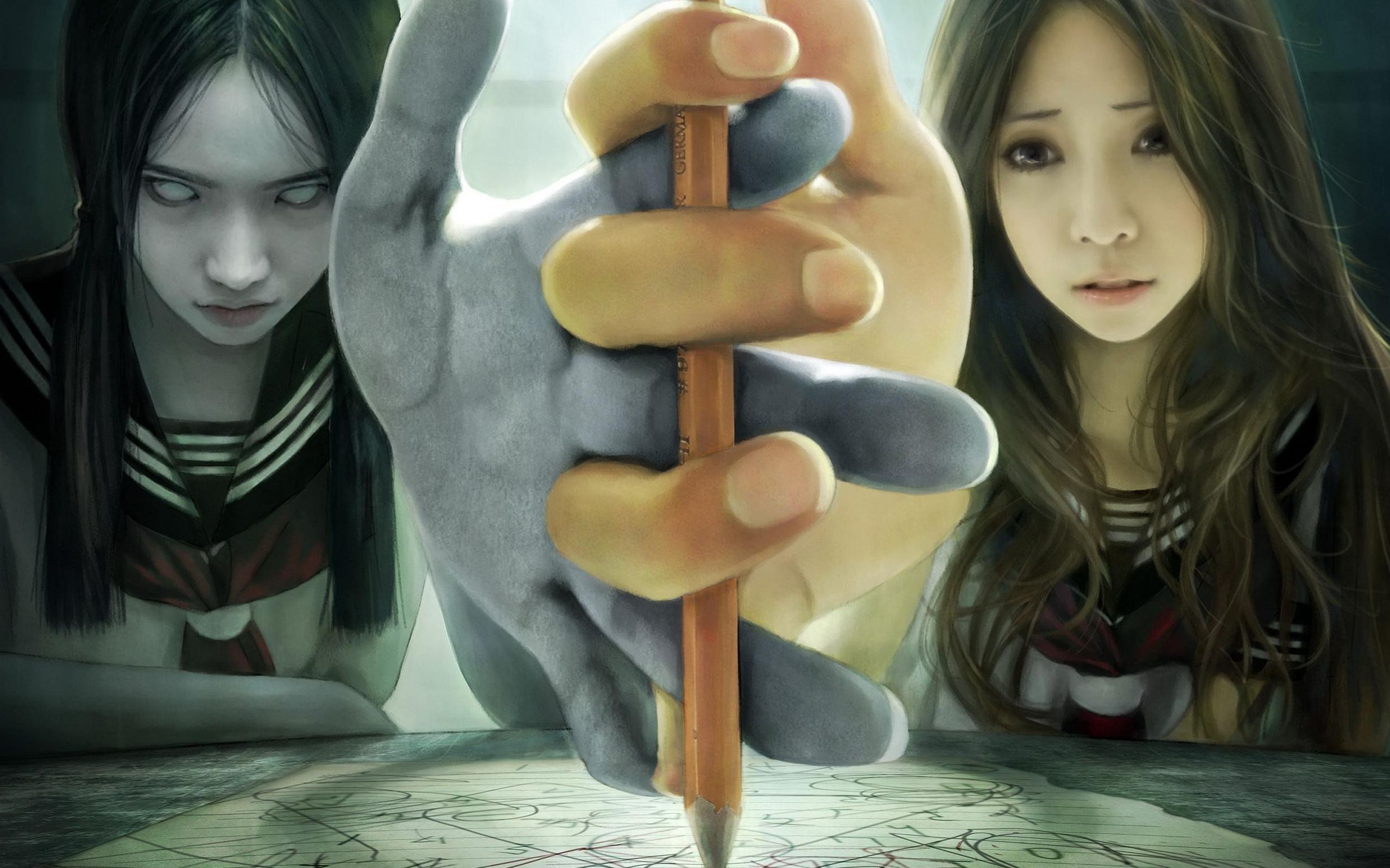 Evil vs Good HD Wallpaper