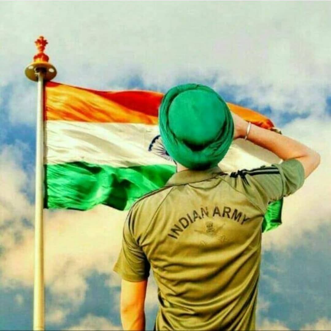 Instagram post by mukal jangral • Aug 2018 at 3:22am UTC. Indian army wallpaper, Army wallpaper, India flag