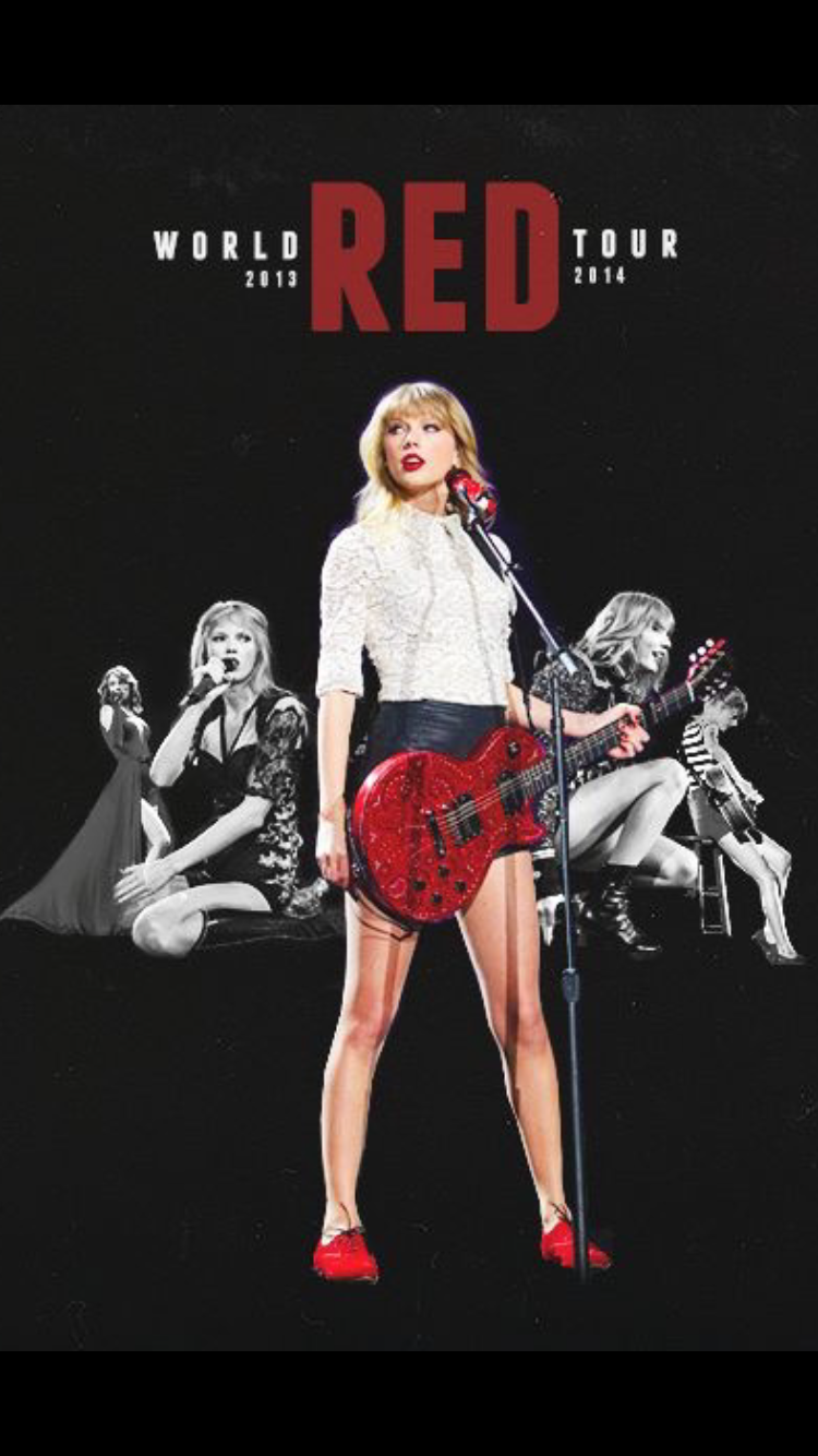 Taylor Swift The Red Tour Wallpapers Wallpaper Cave