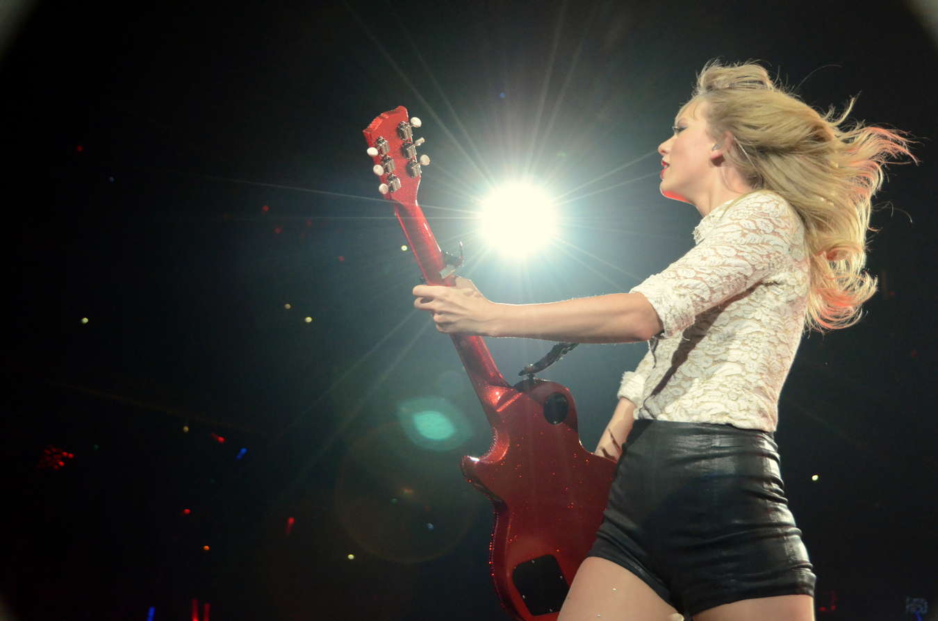 Taylor Swift World Tour Performance in Glendale -08