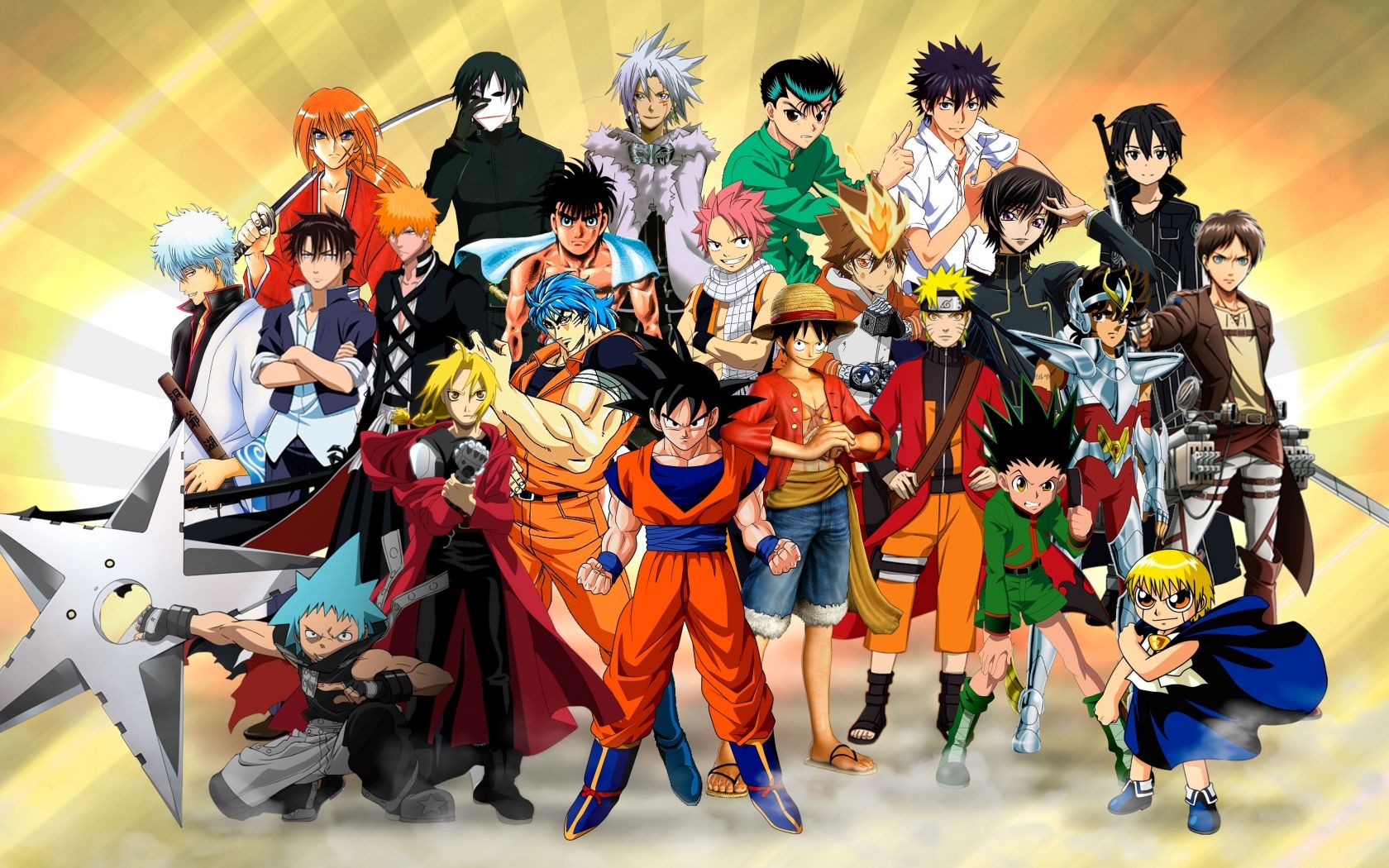 Free download Anime characters Attack of the Titans wallpaper