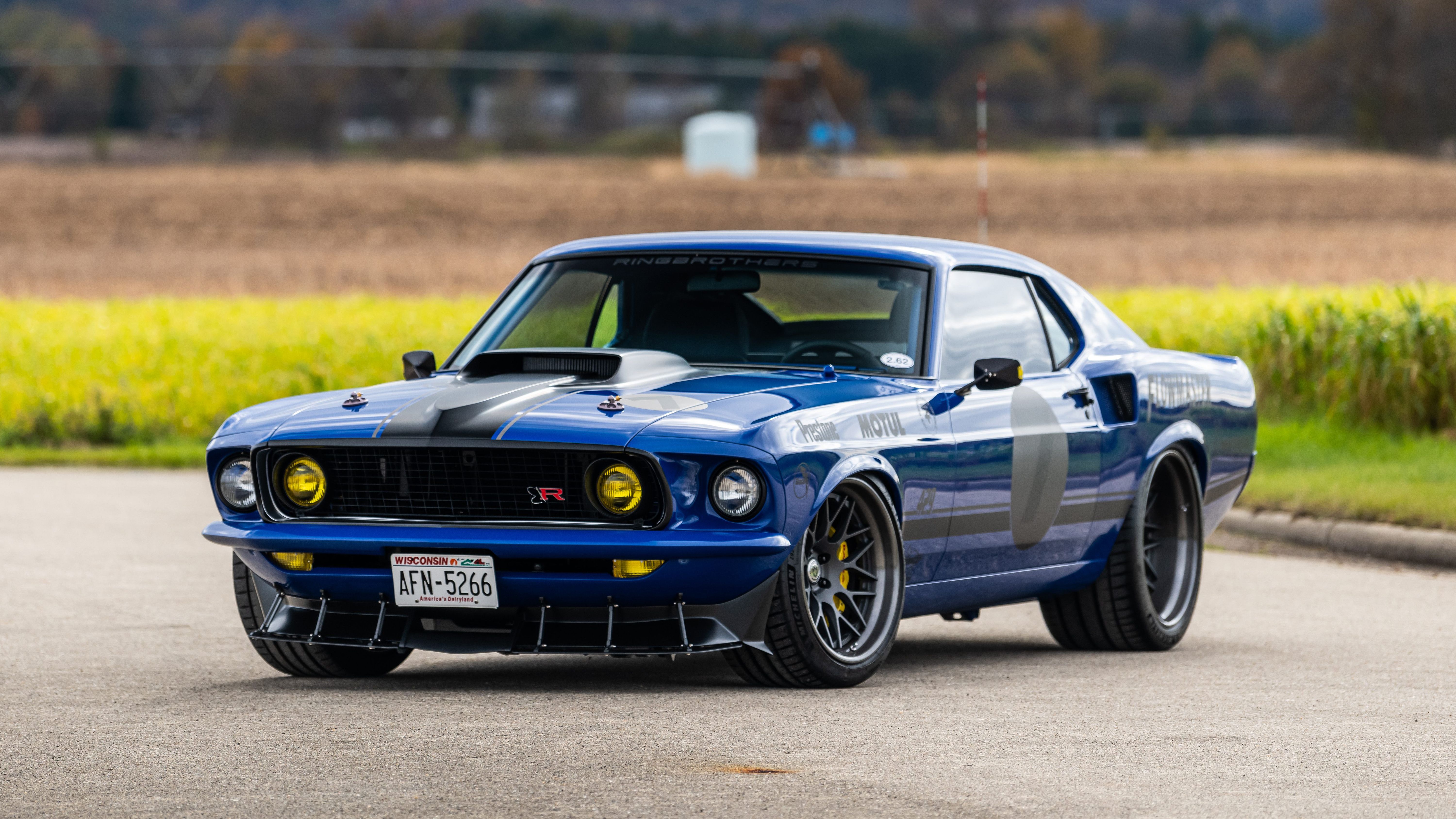 Ringbrothers Ford Mustang Unkl 4K Wallpaper. HD Car