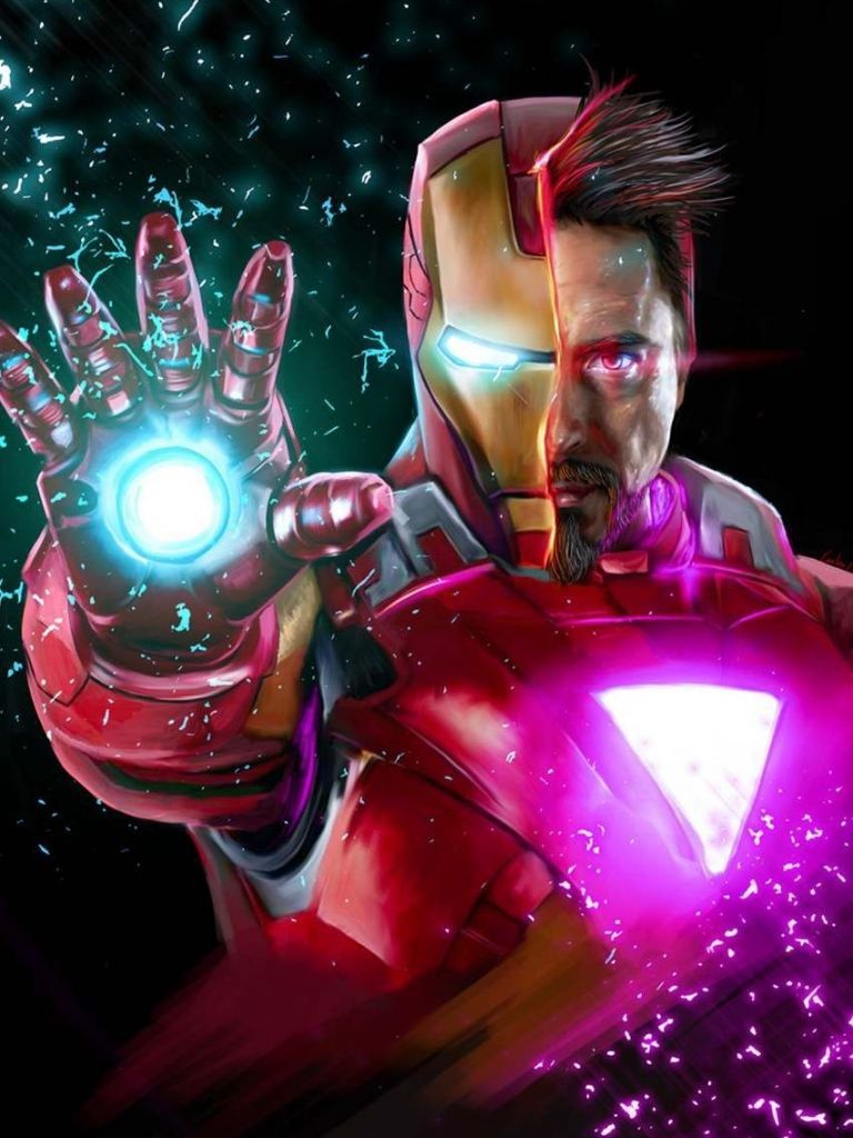 Free download Avengers Endgame Tony Stark Iron Man iPhone